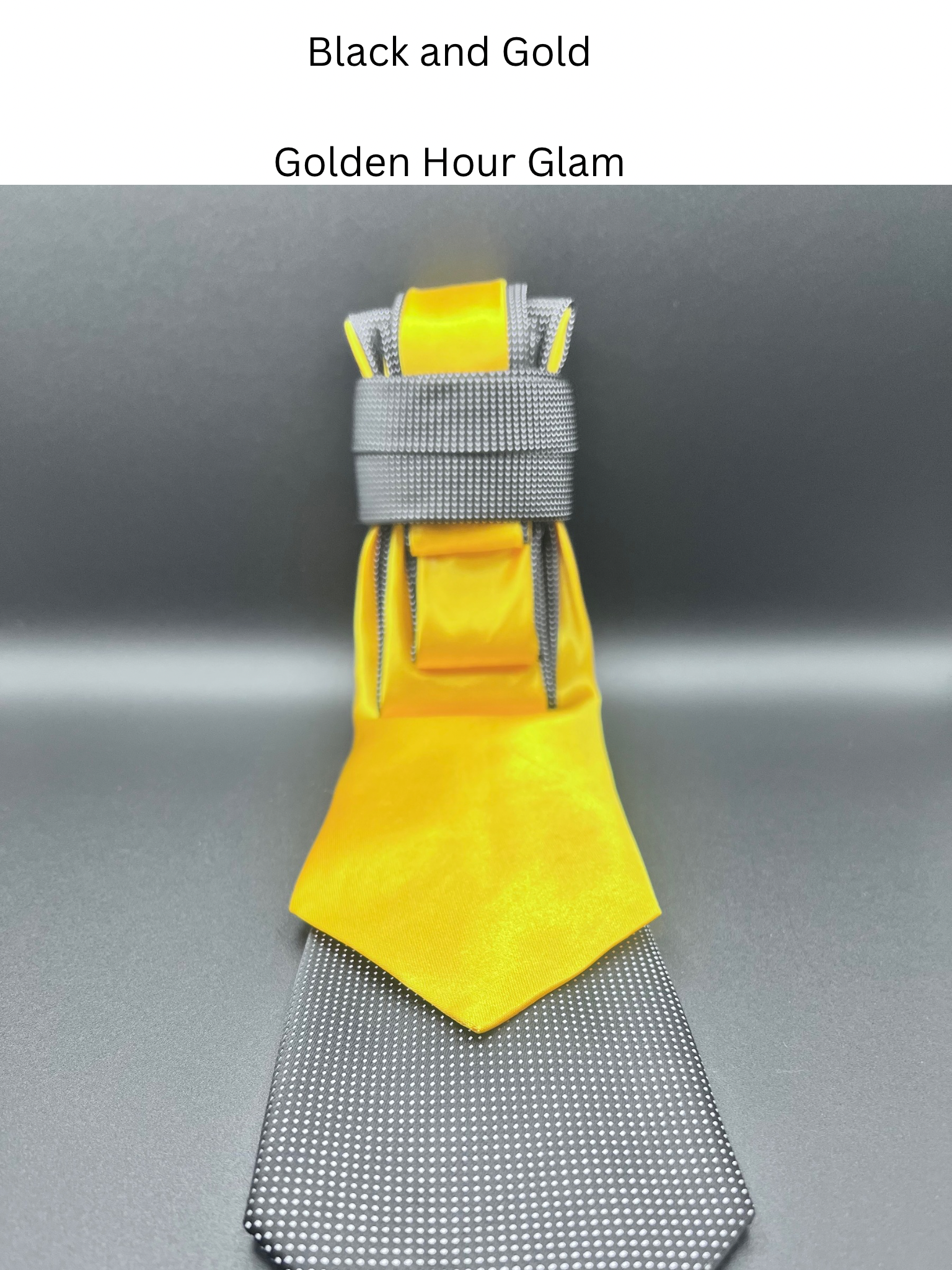 Black and Gold Golden Hour Glam 