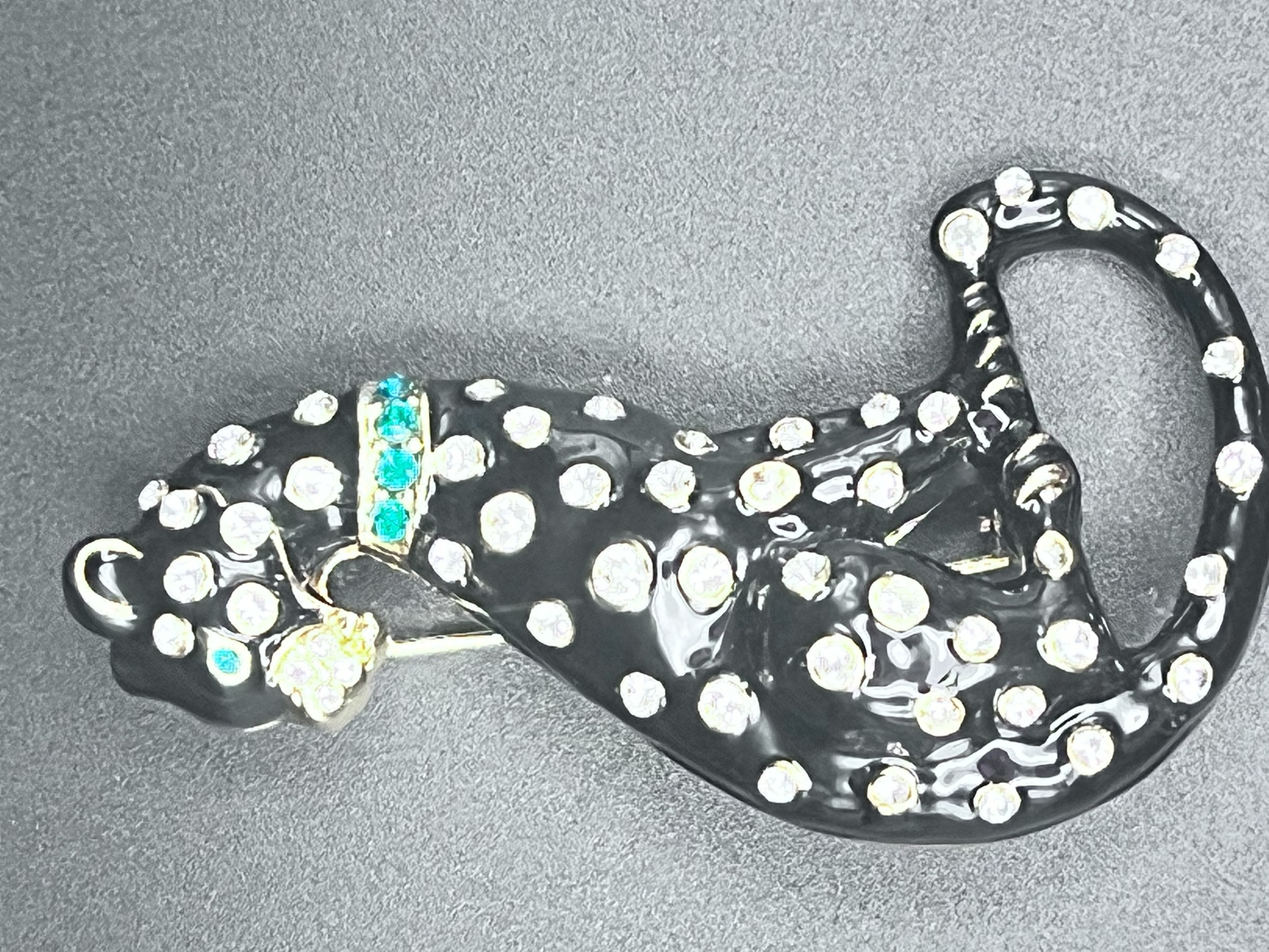 Wildin Out Rhinestone Brooch