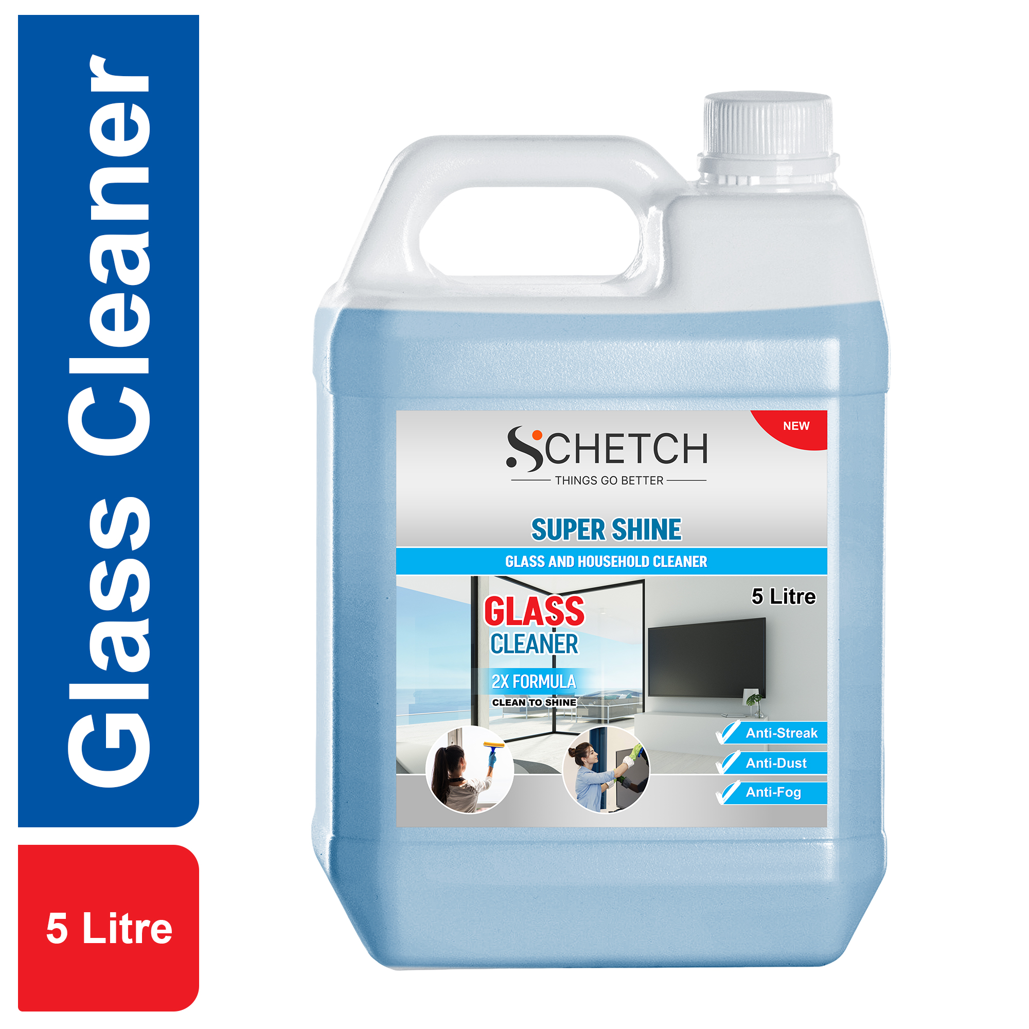 Schetch Super Shine Glass Cleaner 