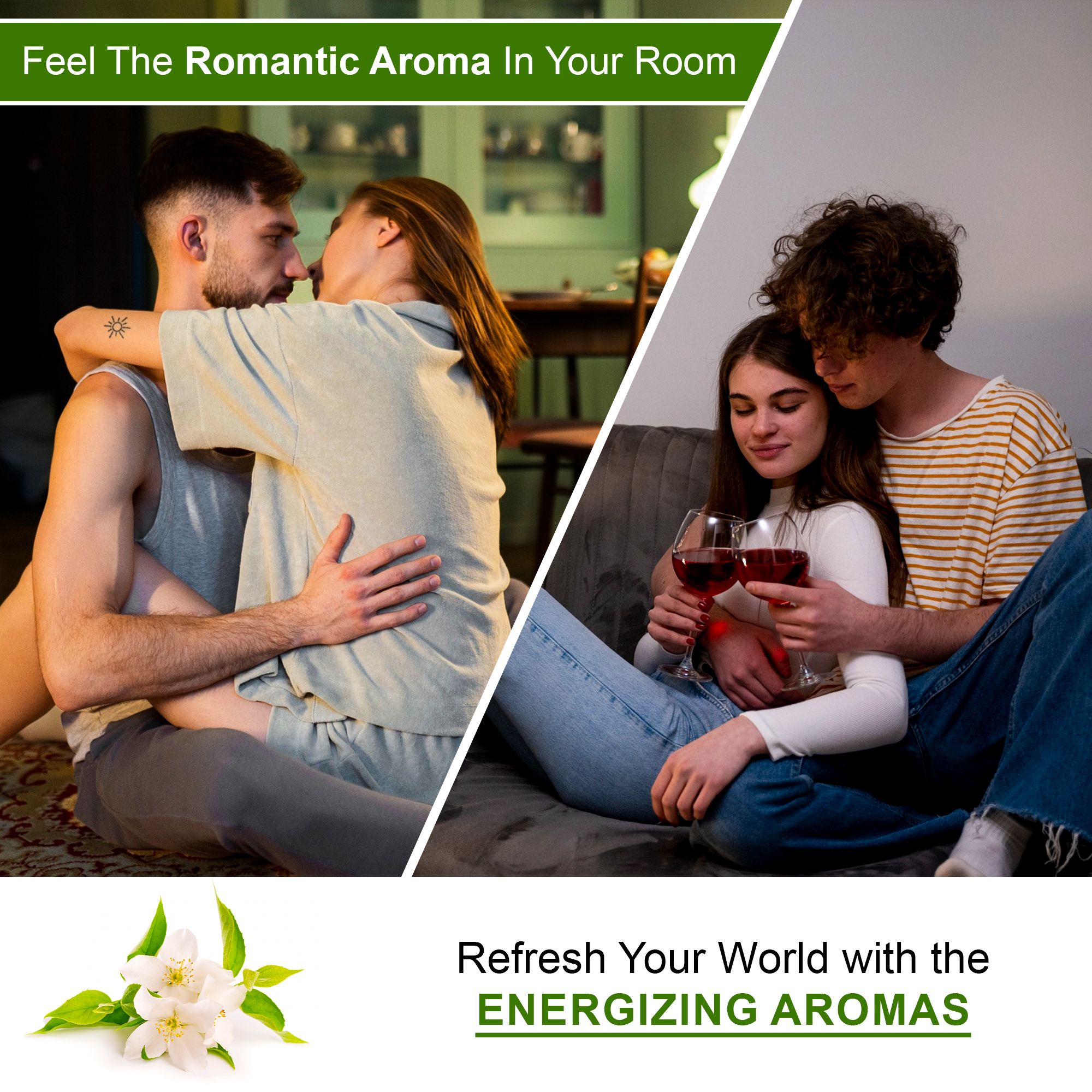 SCHETCH Air Freshener Spray | Jasmine Fragrances | Long-Lasting Odour Eliminator for Home, Hotel Rooms, Car, Toilet & Office Use - (200ml)