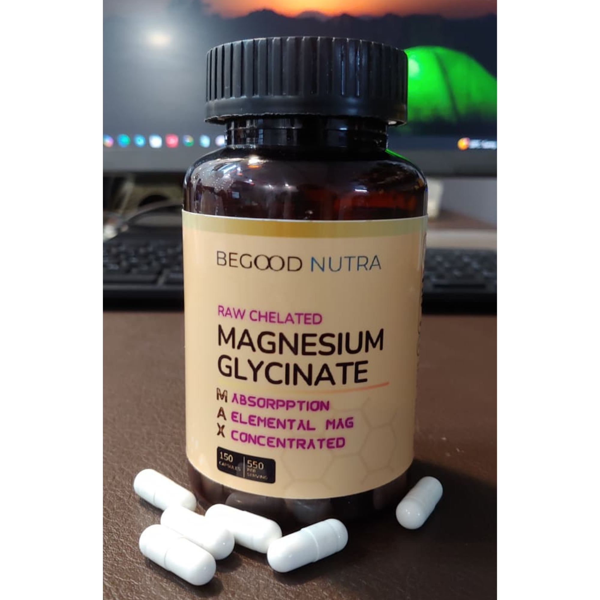 Begood Nutra Magnesium Glycinate Dietary Supplement
