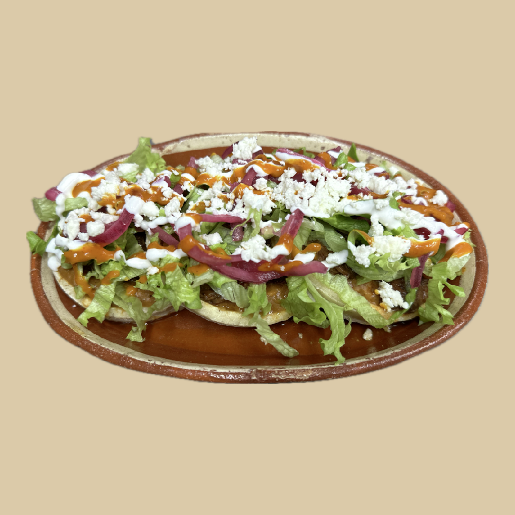 Sopes De Carne Colorado 