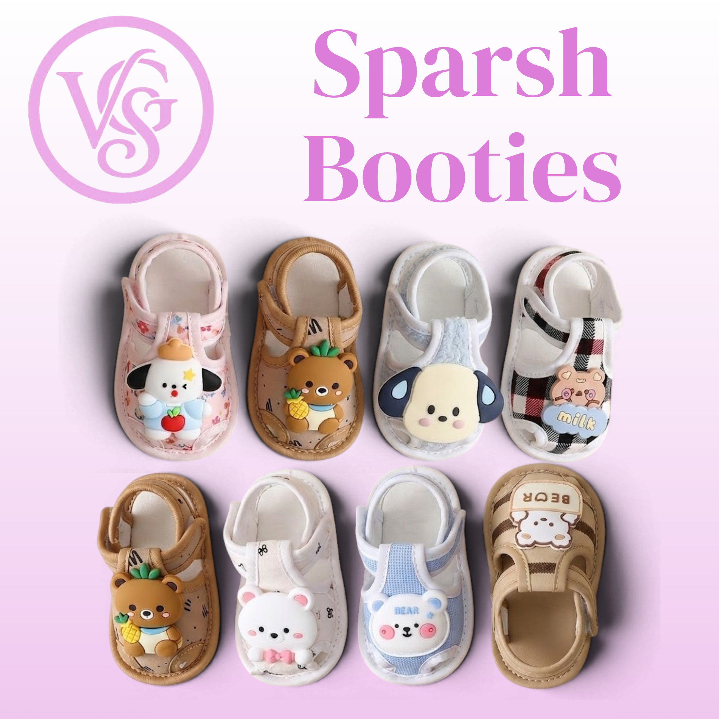 Vee Gold Baby Booties Heavy