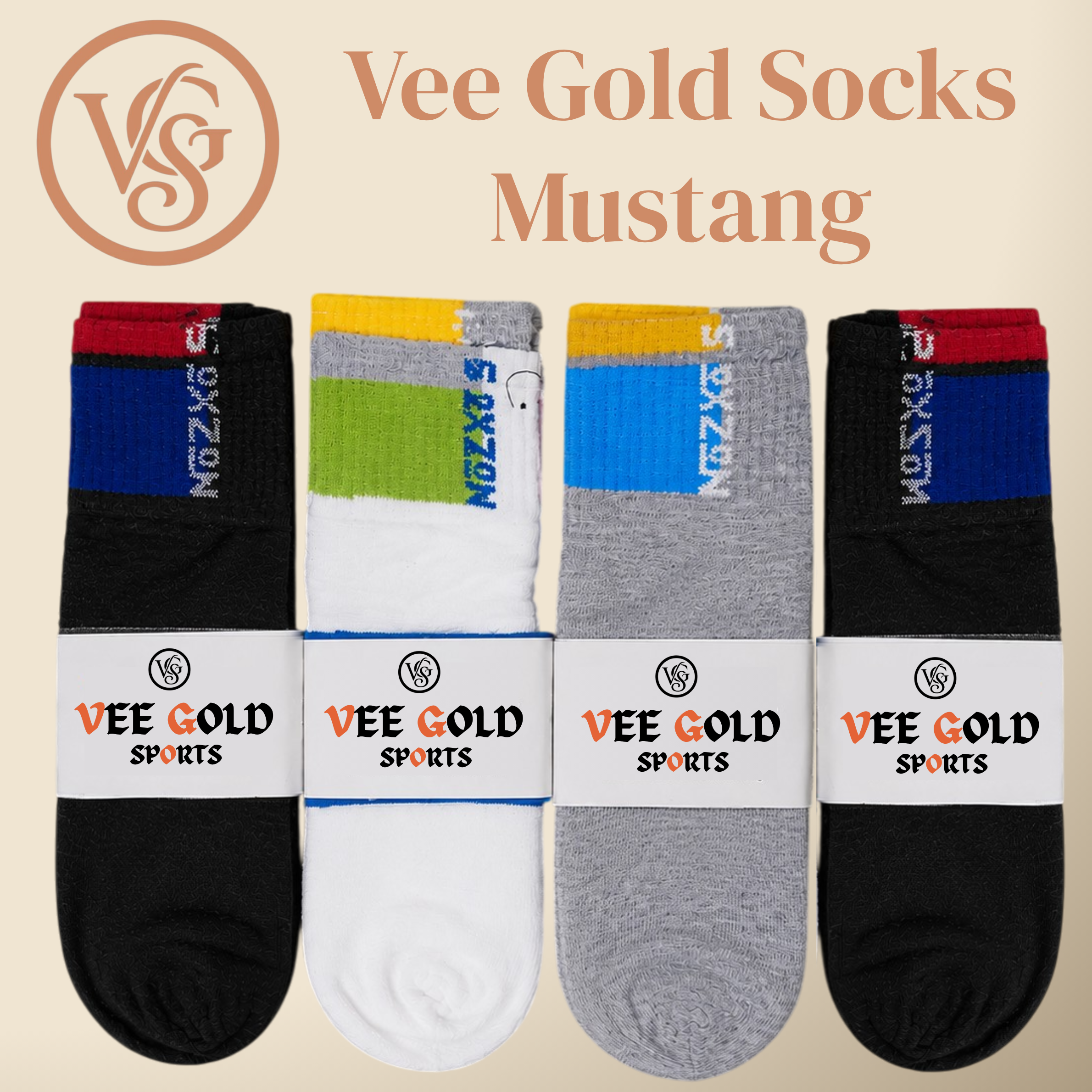 Vee Gold Mustang
