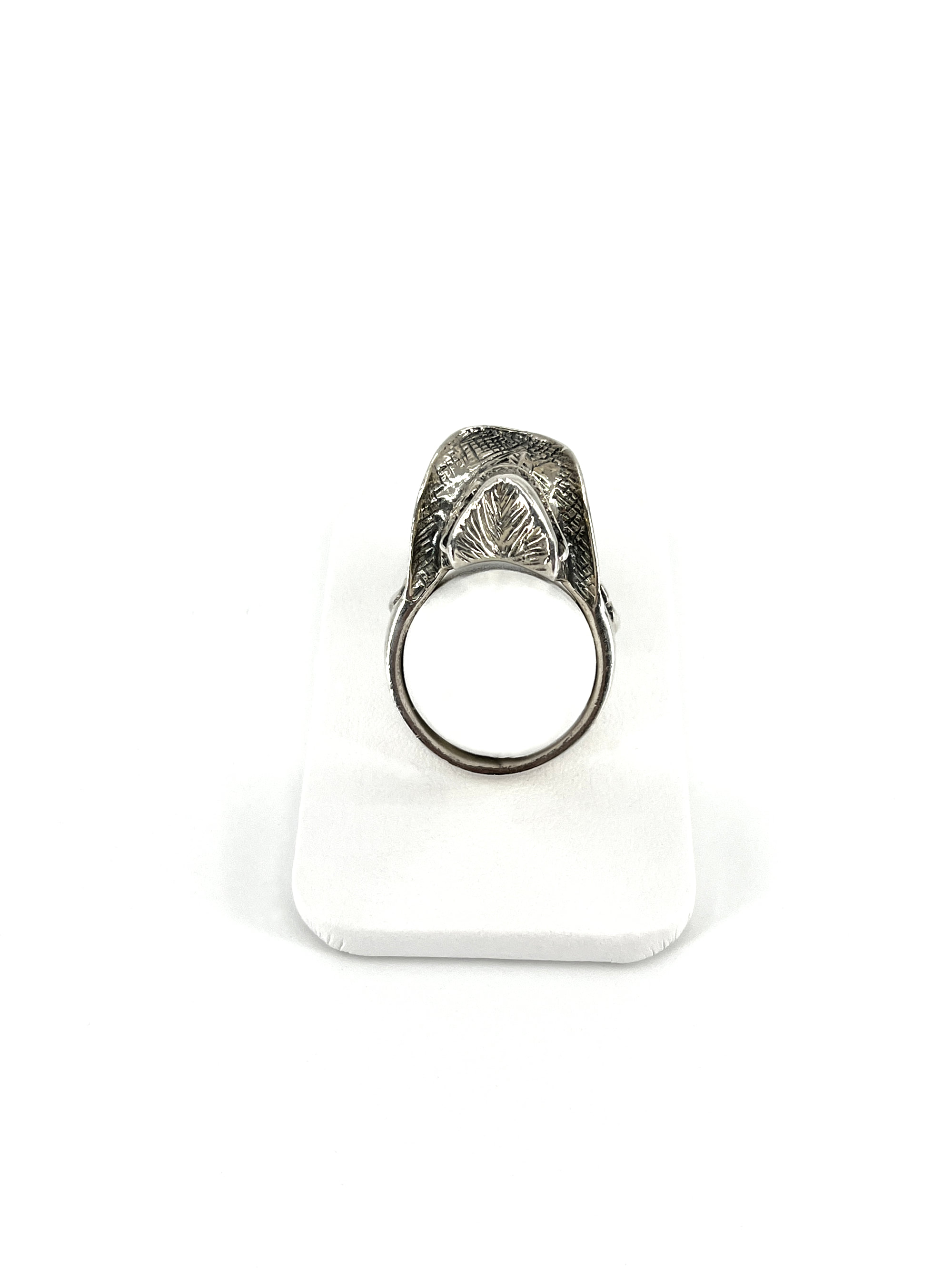 Vintage Silver Skull Ring