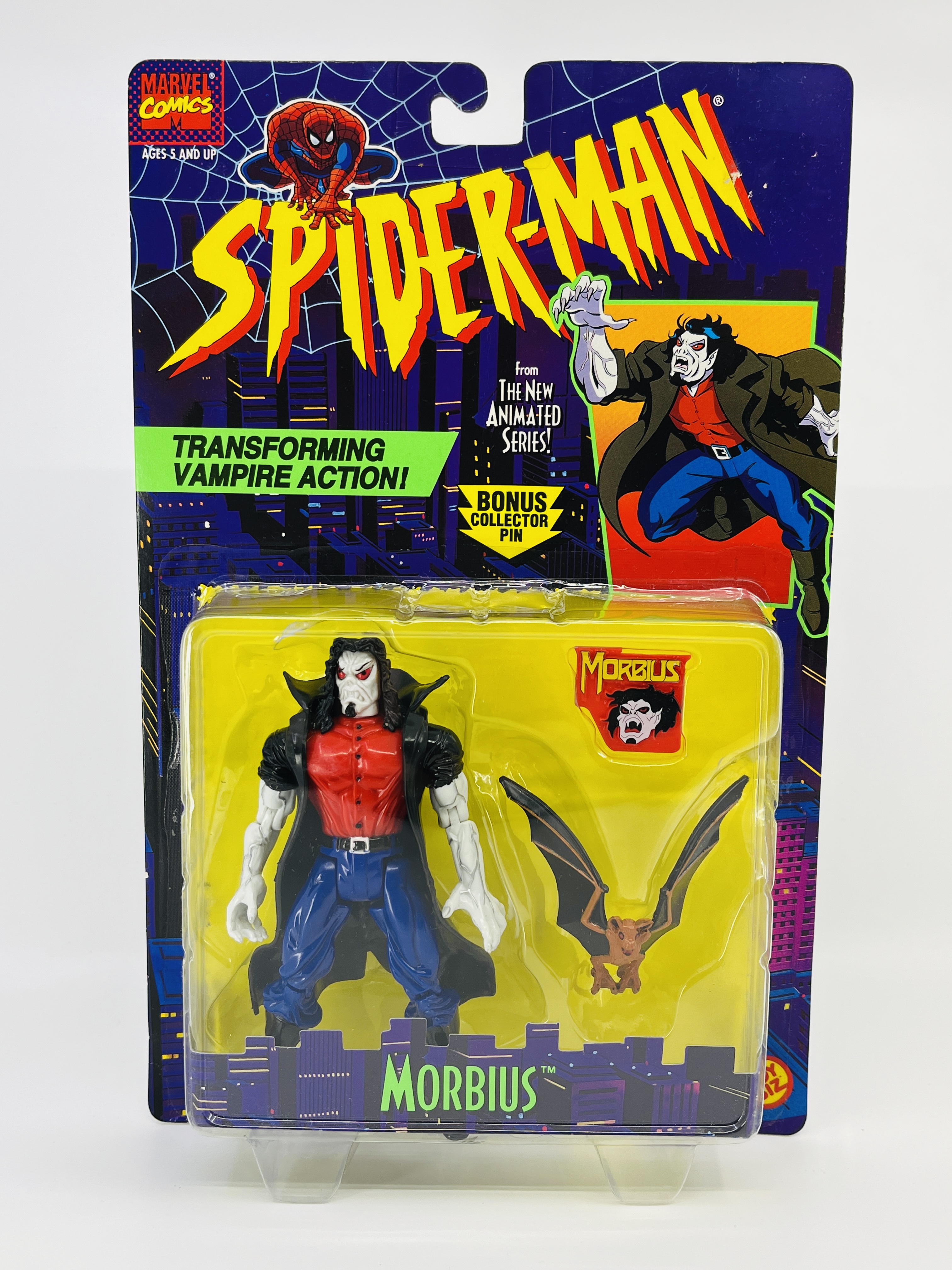 Morbius Spider-Man Action Figure (1990s Toy Biz)