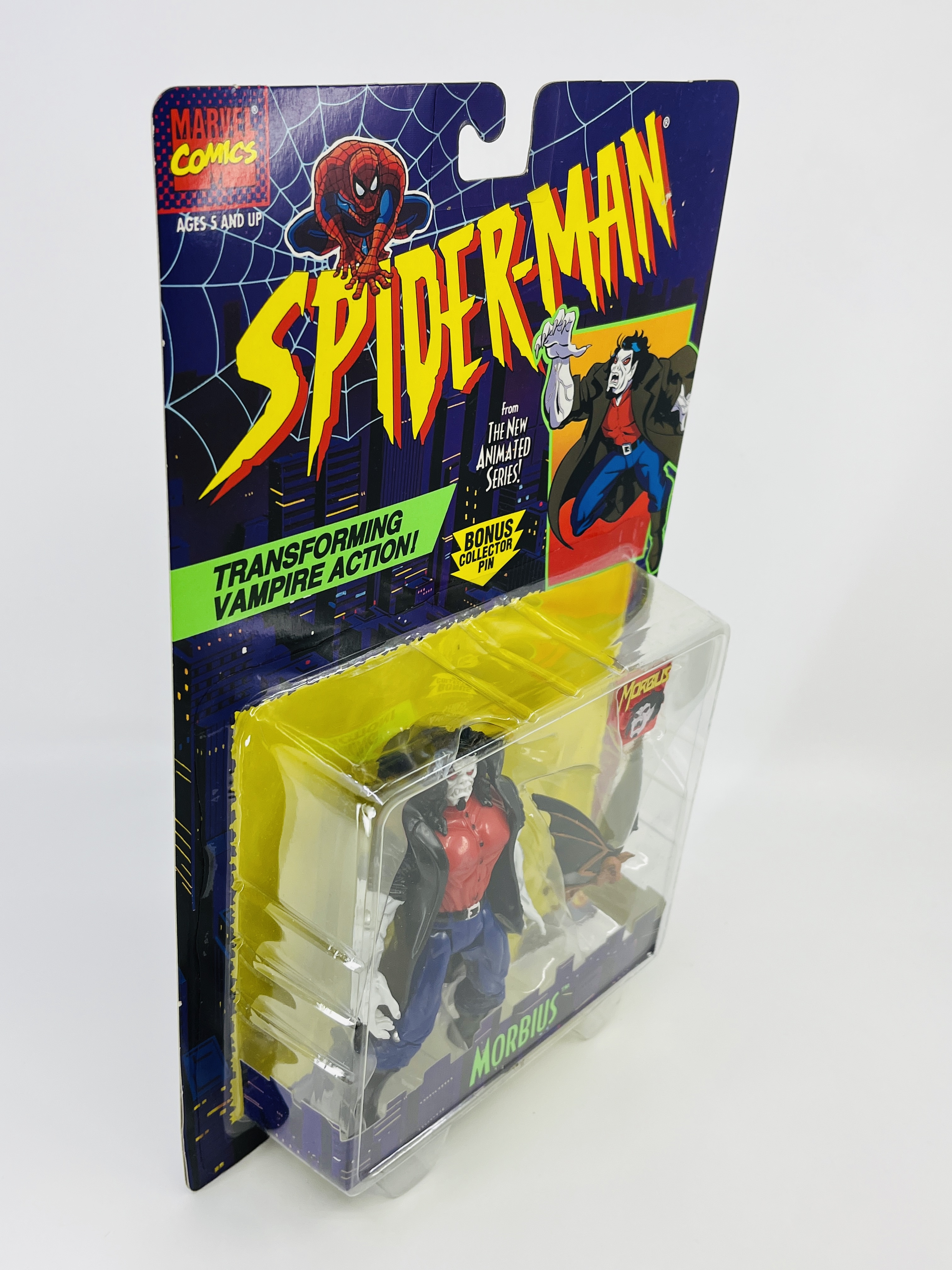 Morbius Spider-Man Action Figure (1990s Toy Biz)