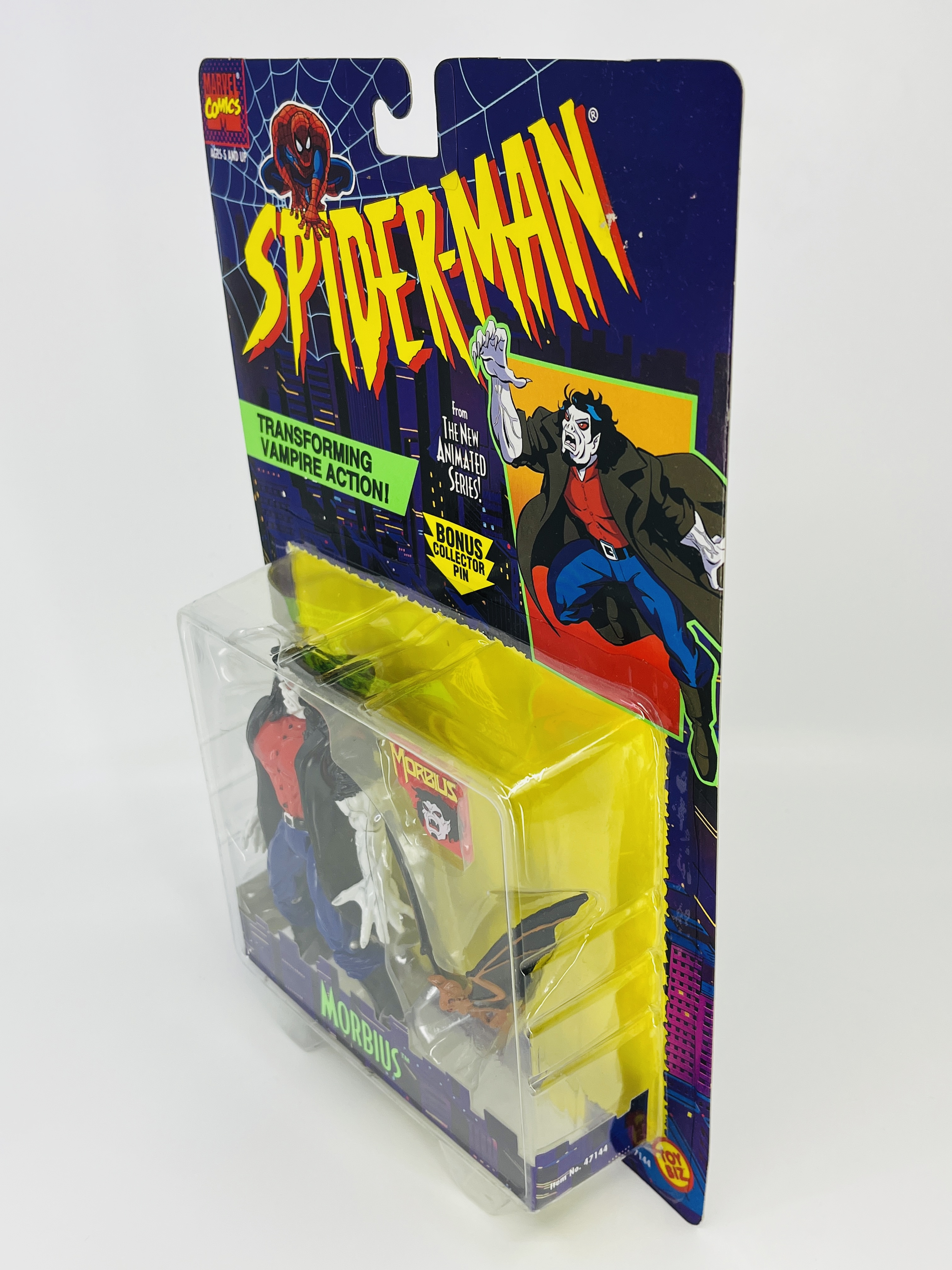 Morbius Spider-Man Action Figure (1990s Toy Biz)