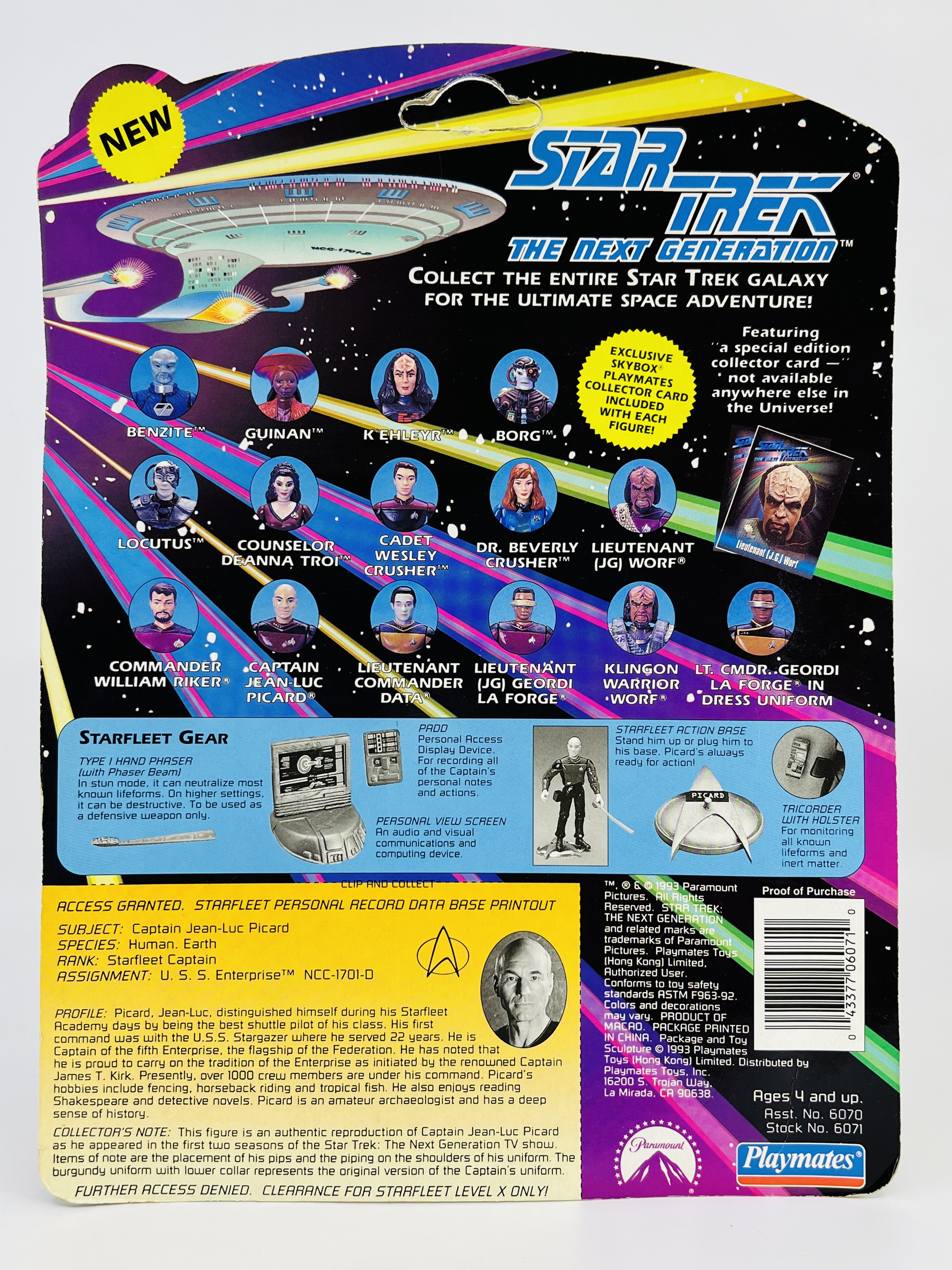 Captain Picard, Star Trek: The Next Generation Action Figure