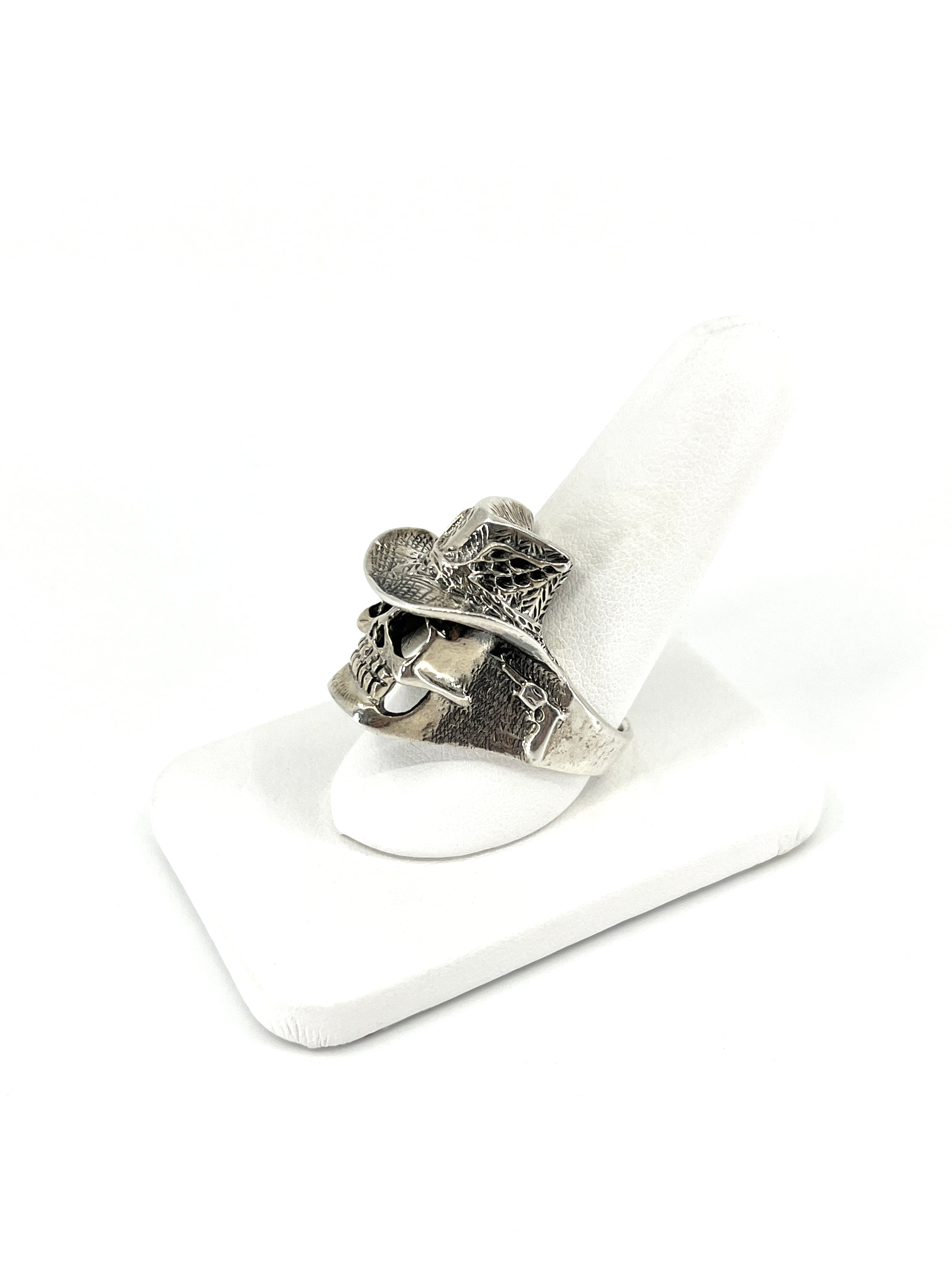 Vintage Silver Skull Ring