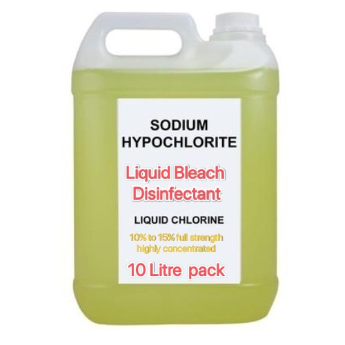 Sodium Hypochlorite Liquid Bleach Disinfectant