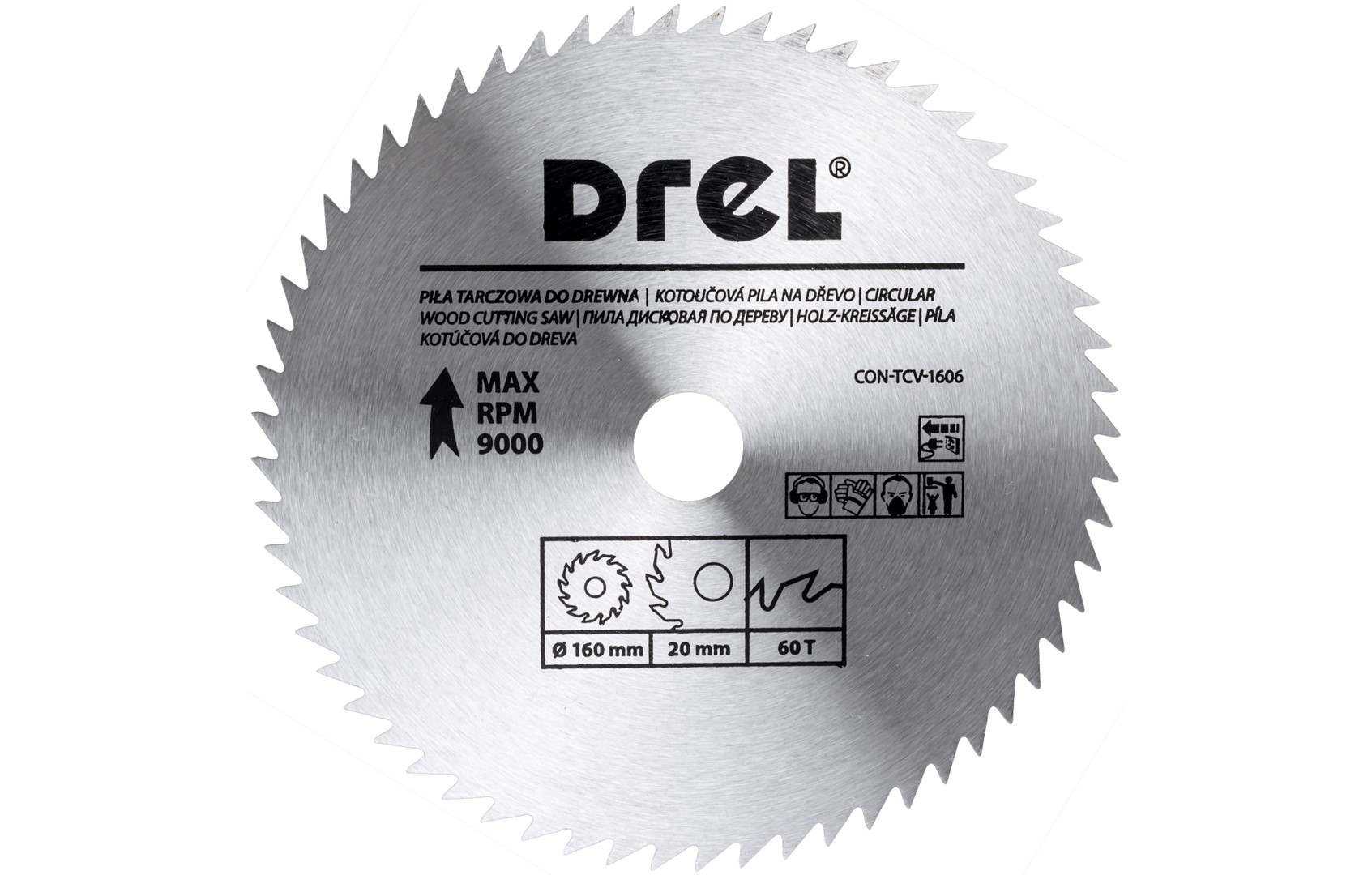 Disk Sharre Drel Dru 160x20 60Dh
