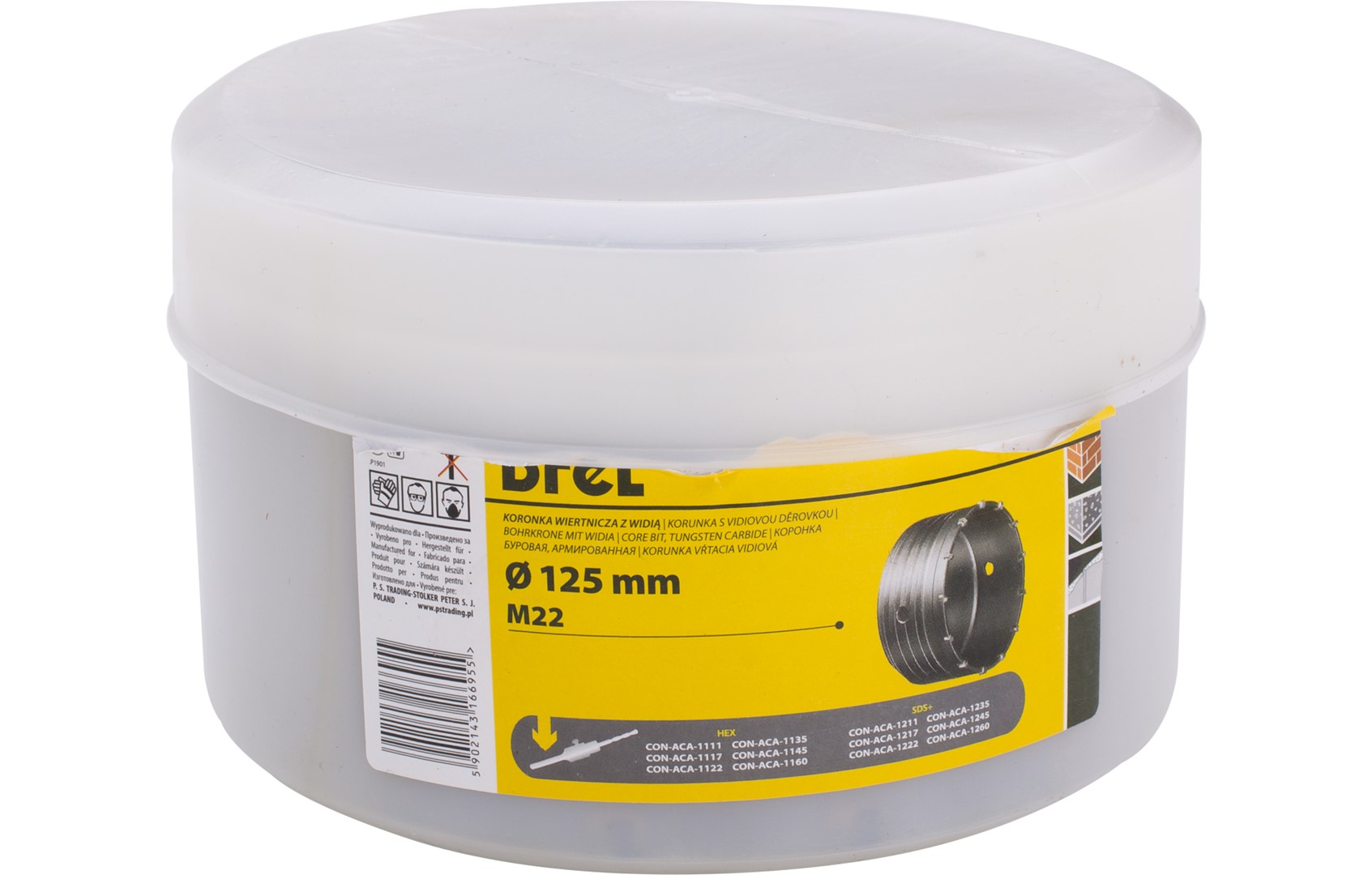 Punto Gote betoni Karbiti Drel 125mm M22