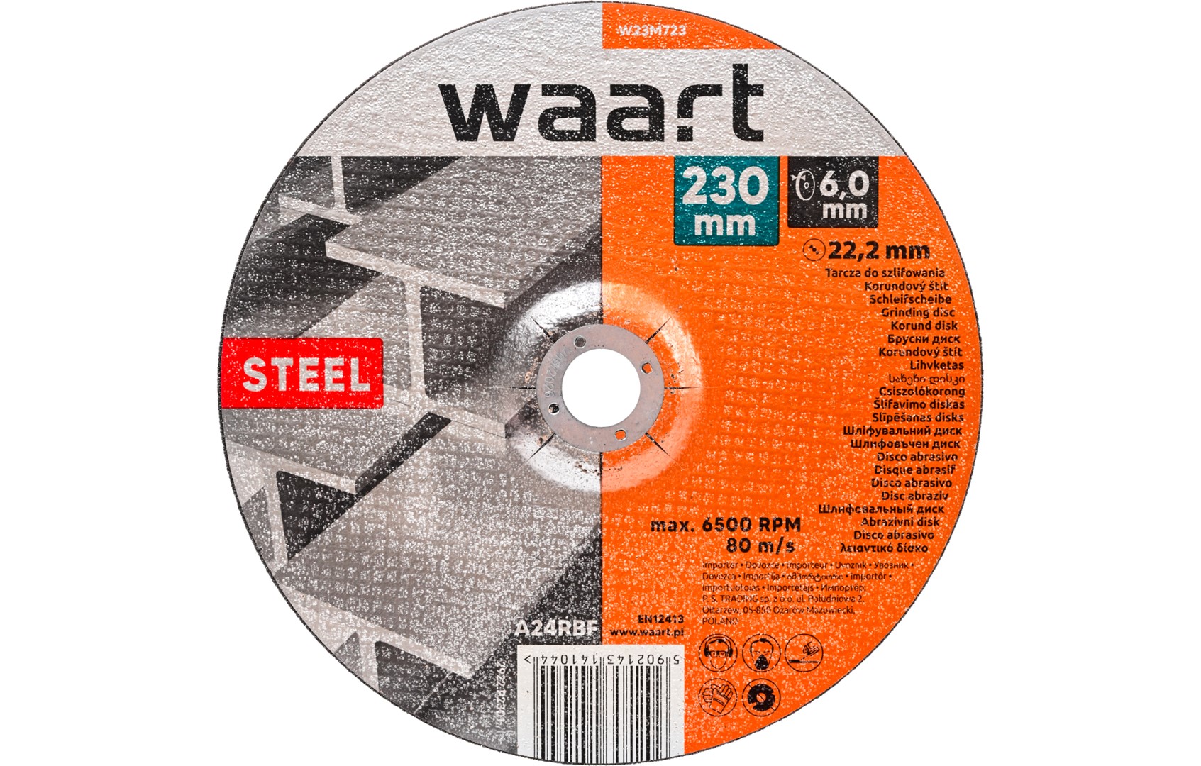 Disk Axhustimi WAART 230x6