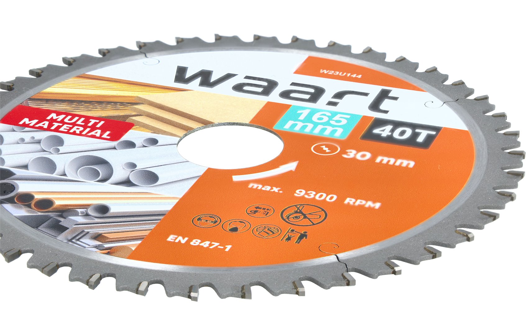 Disk Sharre WAART Multimaterial 165x30 40Dh