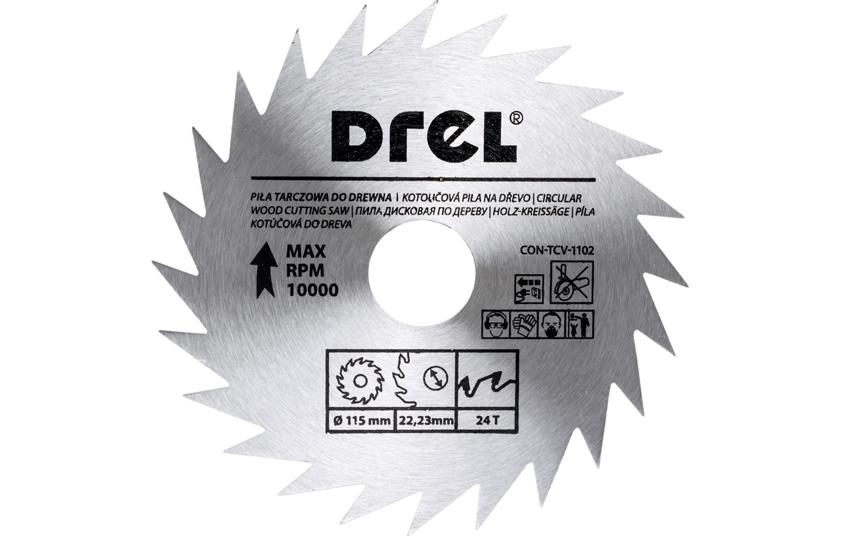 Disk Sharre Drel Dru 115x22.2 24Dh