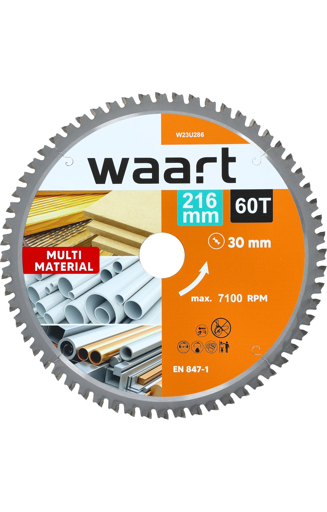 Disk Sharre WAART Multimaterial 216x30 60Dh