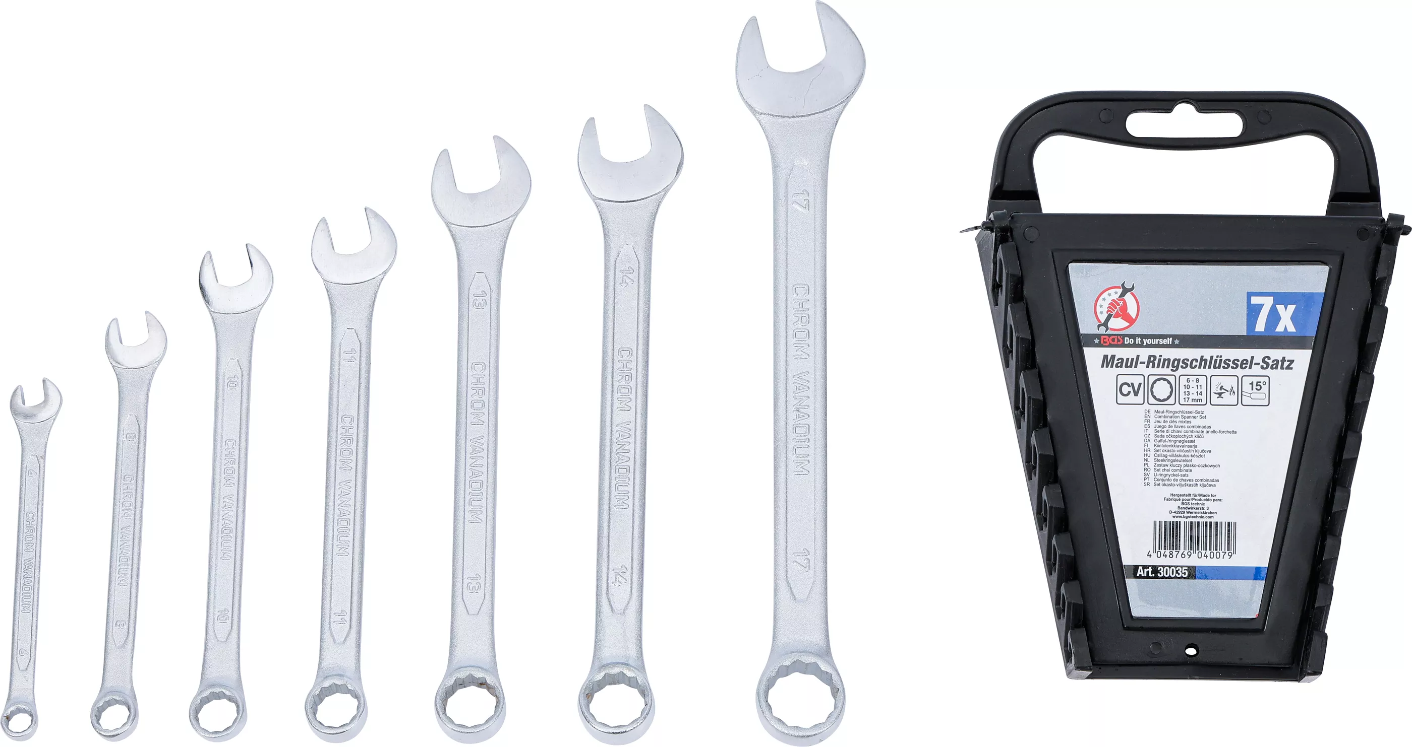 Set celesa fiso-stel BGS 6-17mm 7 cope