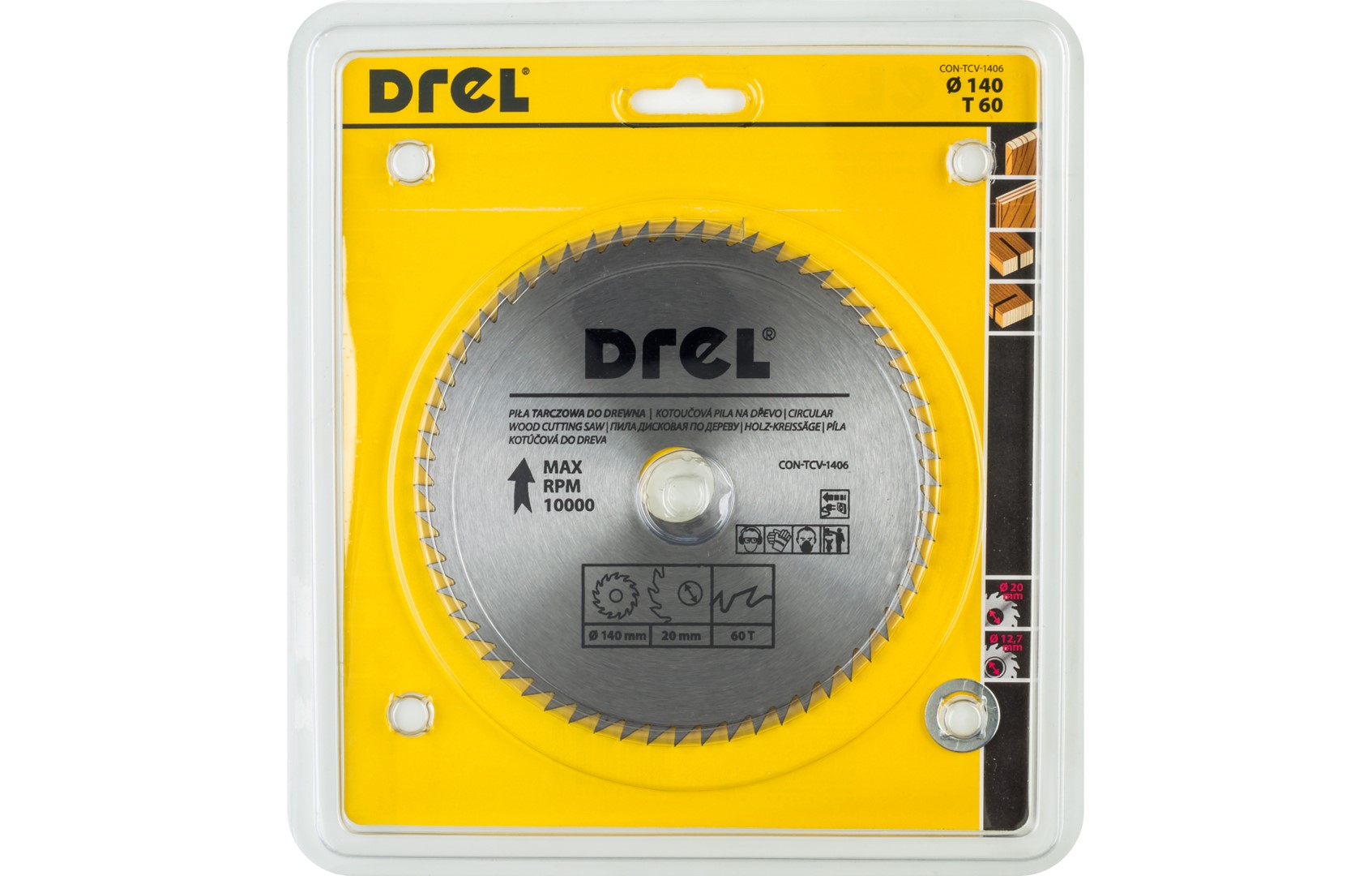 Disk Sharre Drel Dru 140x20 60Dh