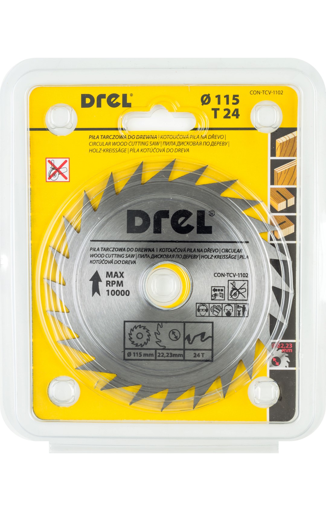 Disk Sharre Drel Dru 115x22.2 24Dh
