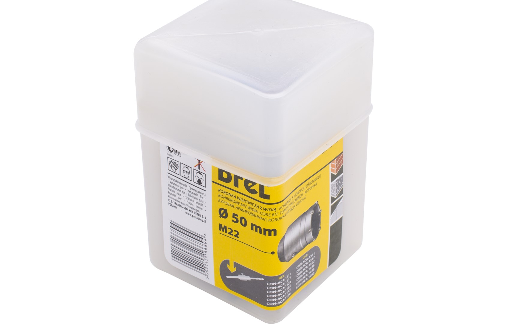 Punto Gote betoni Karbiti Drel 50mm M22