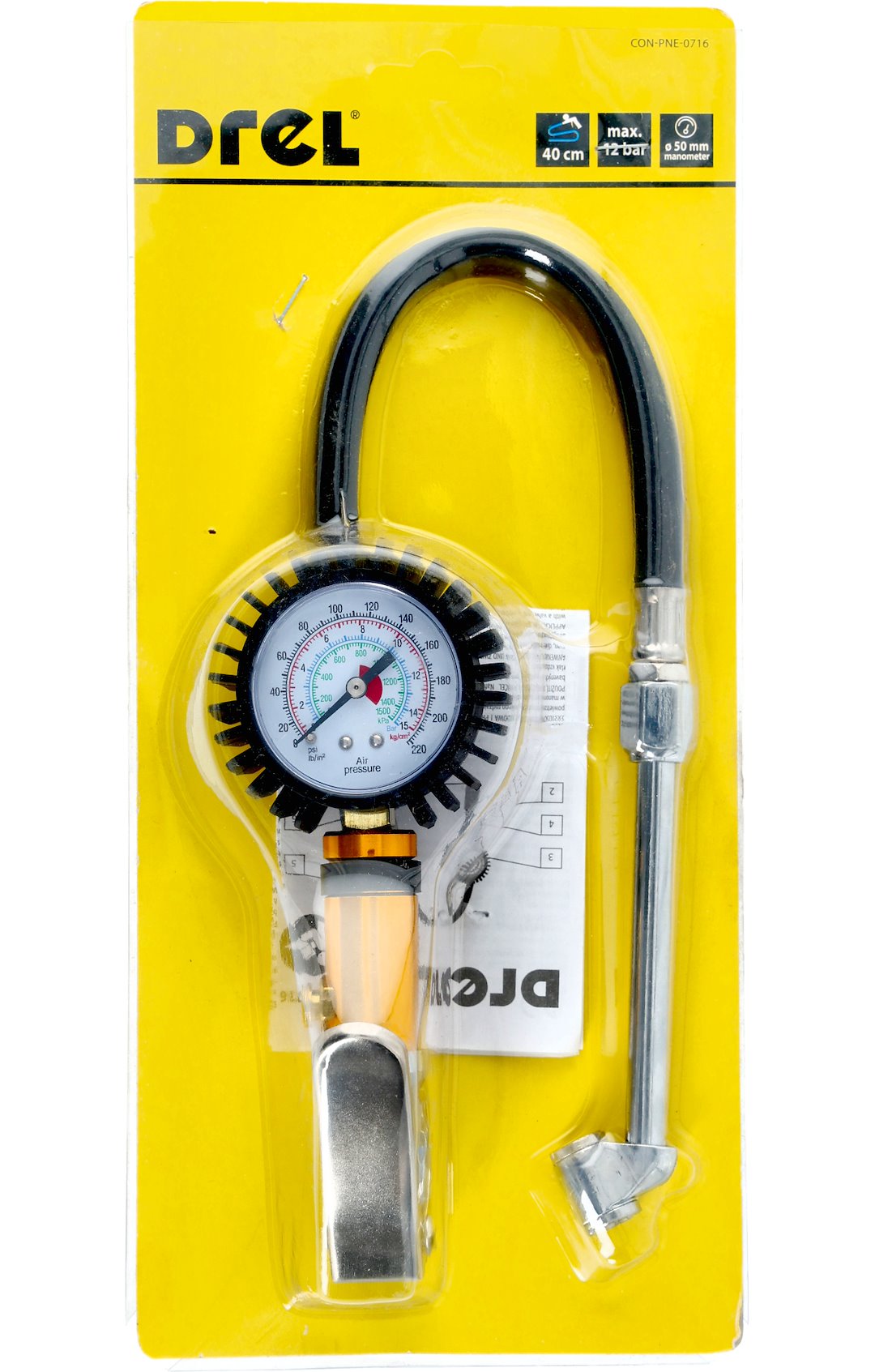 Pistolete gomash Drel me zgjatim