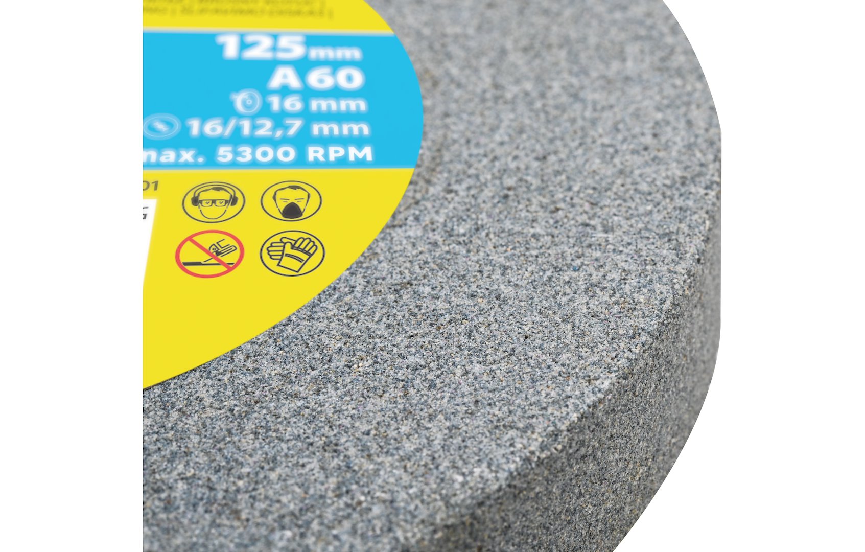 Gur zmeril Drel 125x16x16 P60