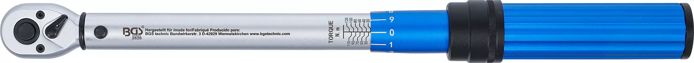 Celes dinamometrik BGS 3/8 20-120Nm