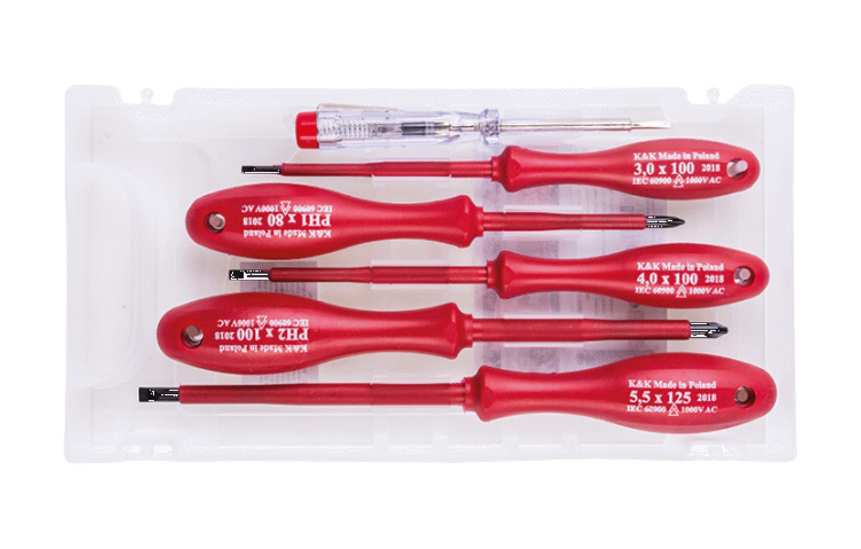 Set kacavida Elektrike VDE KK 6 cope