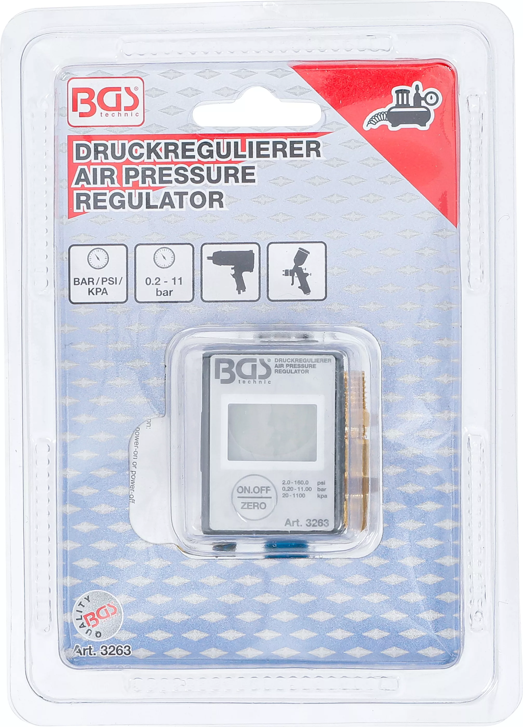 Rregullator presioni ajri elektronik BGS