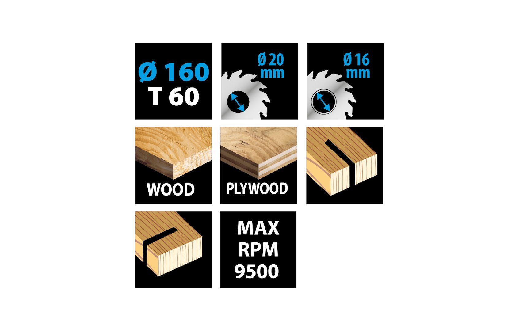 Disk Sharre Drel Dru 160x20 60Dh