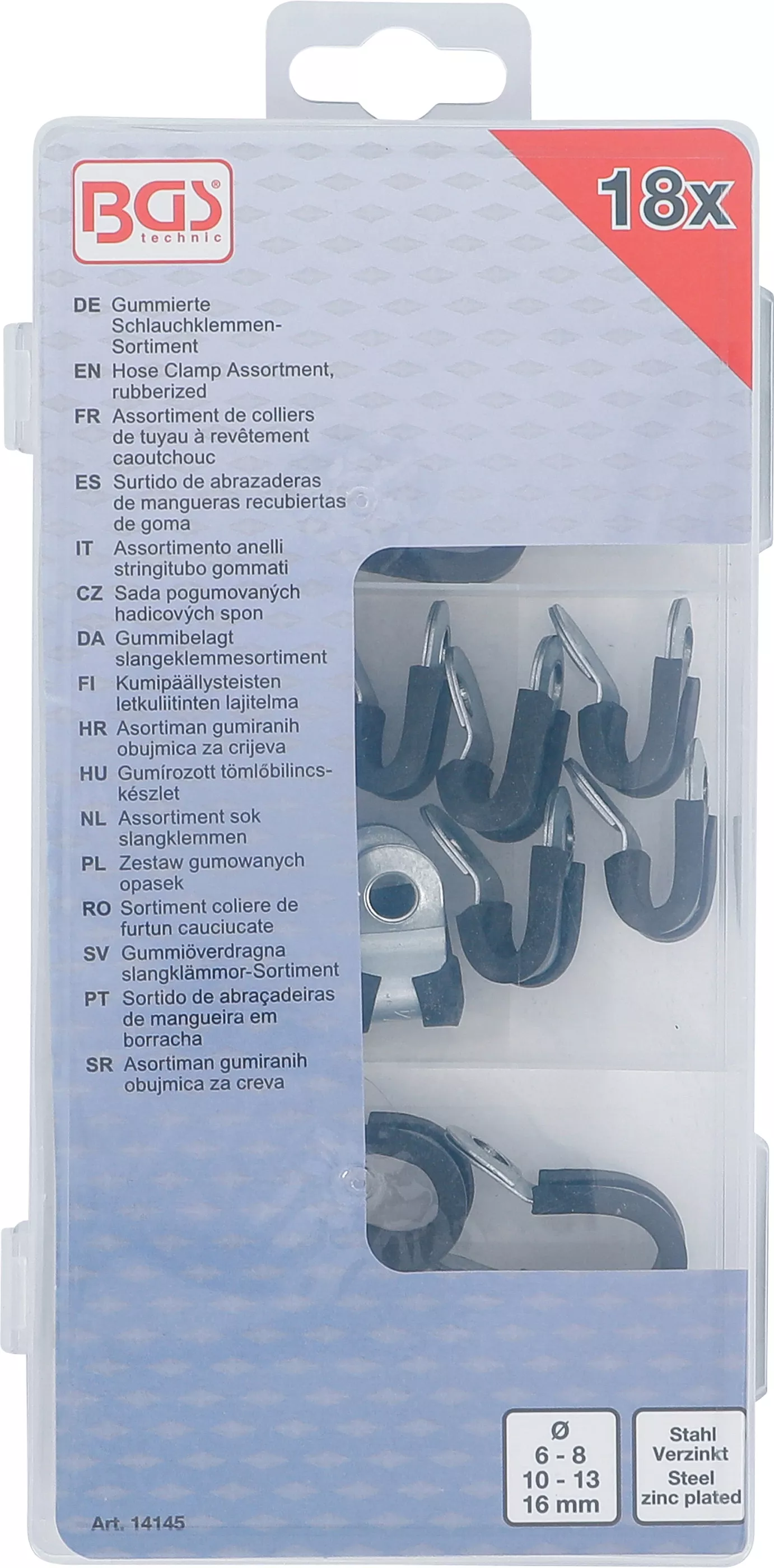 Fasheta tubi me gomine BGS 18 cope