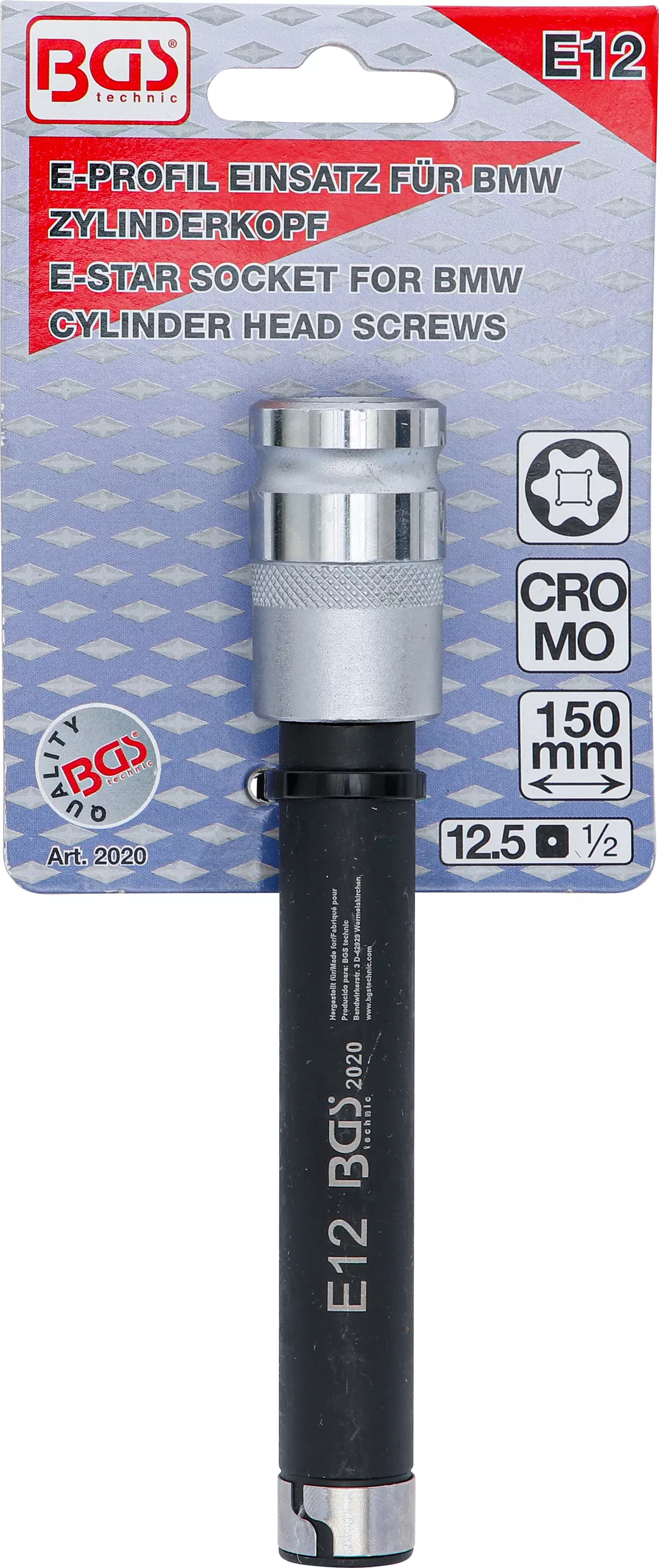 Koke kriketi BGS per Testate BMW