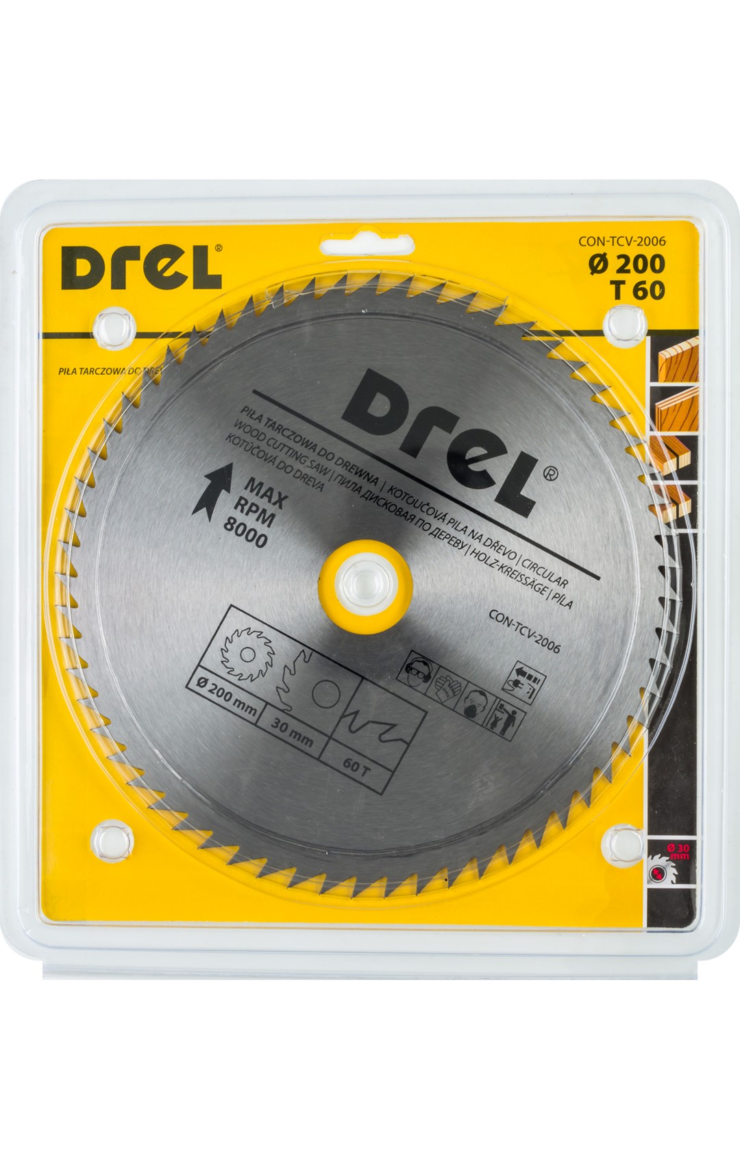 Disk Sharre Drel Dru 200x30 60Dh