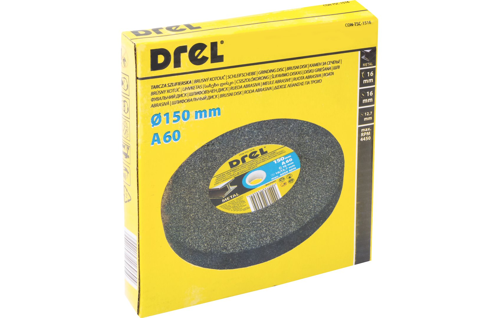 Gur zmeril Drel 150x16x16 P60