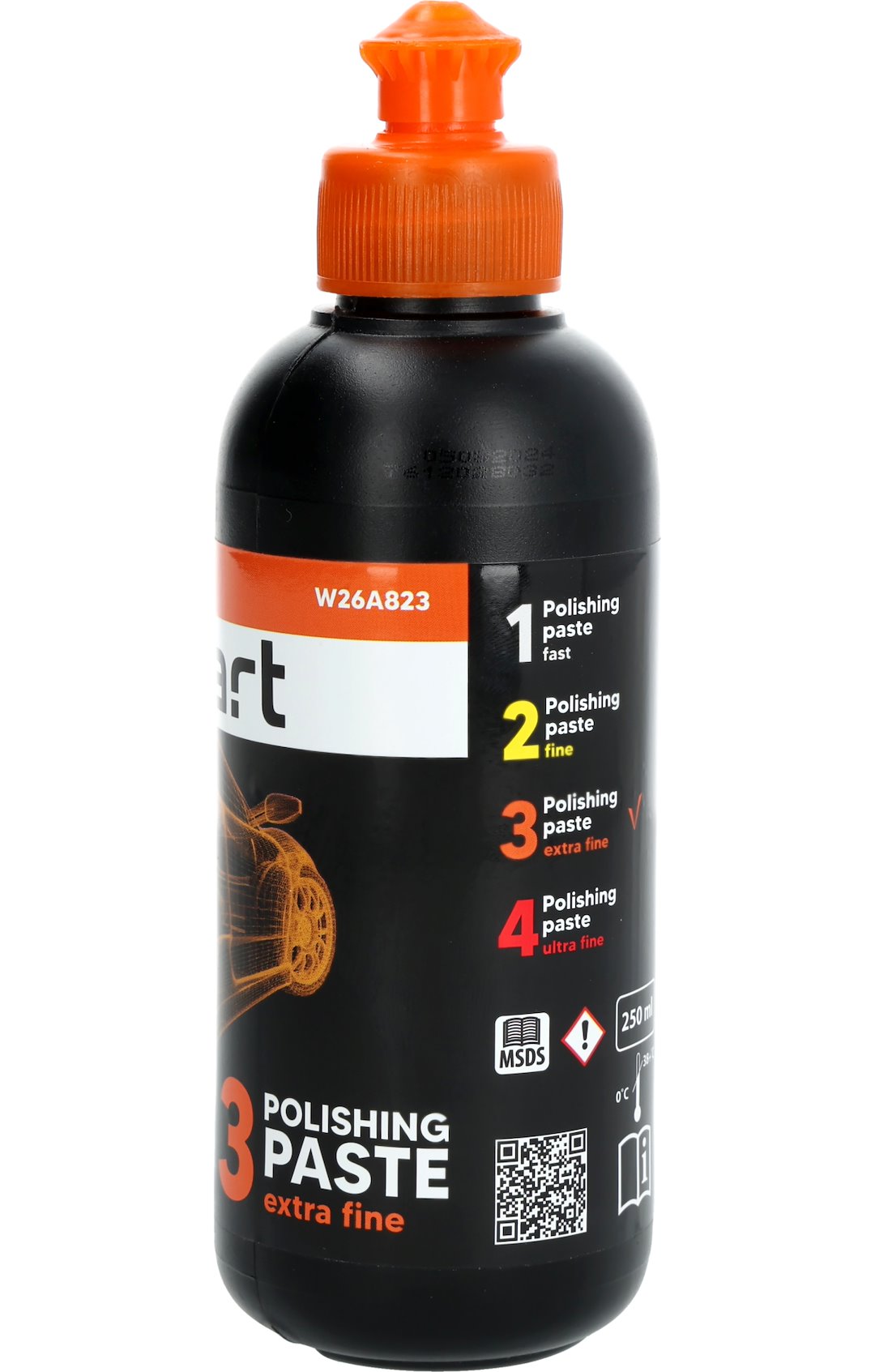 Paste lucidimi WAART Nr.3 Extra Fine 250ml