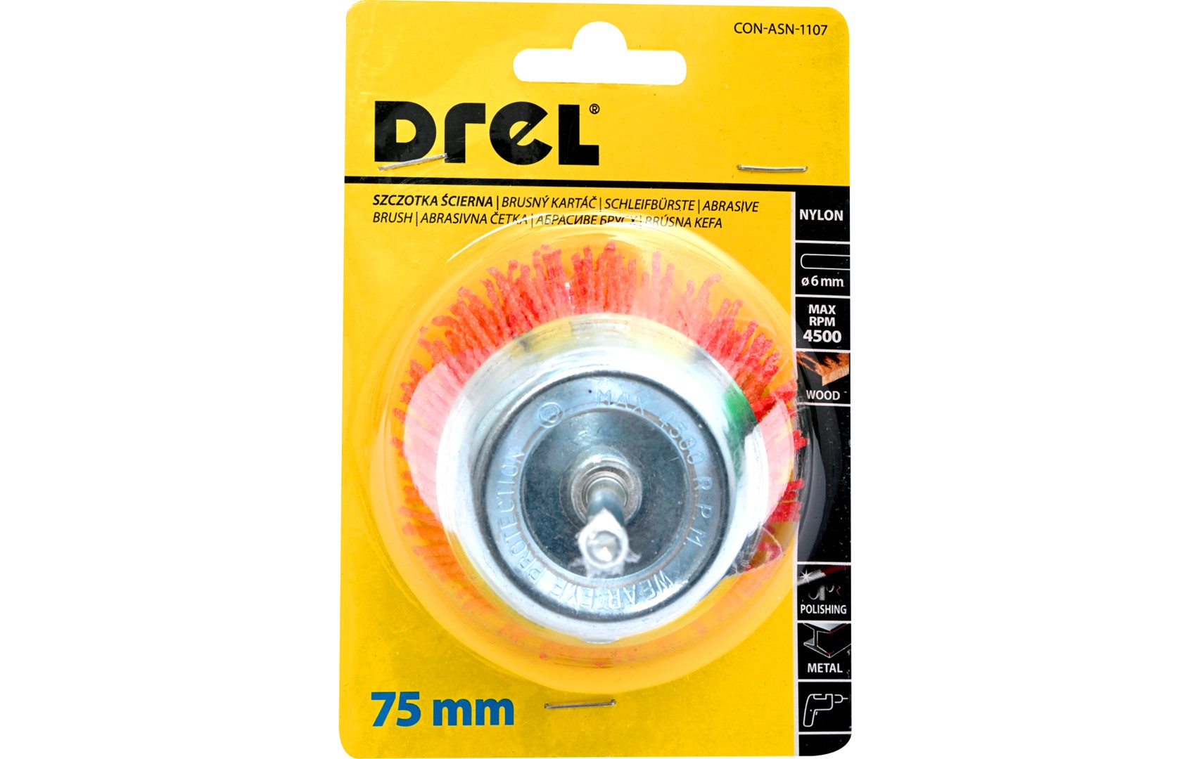 Furce nejloni trapani Drel 75mm