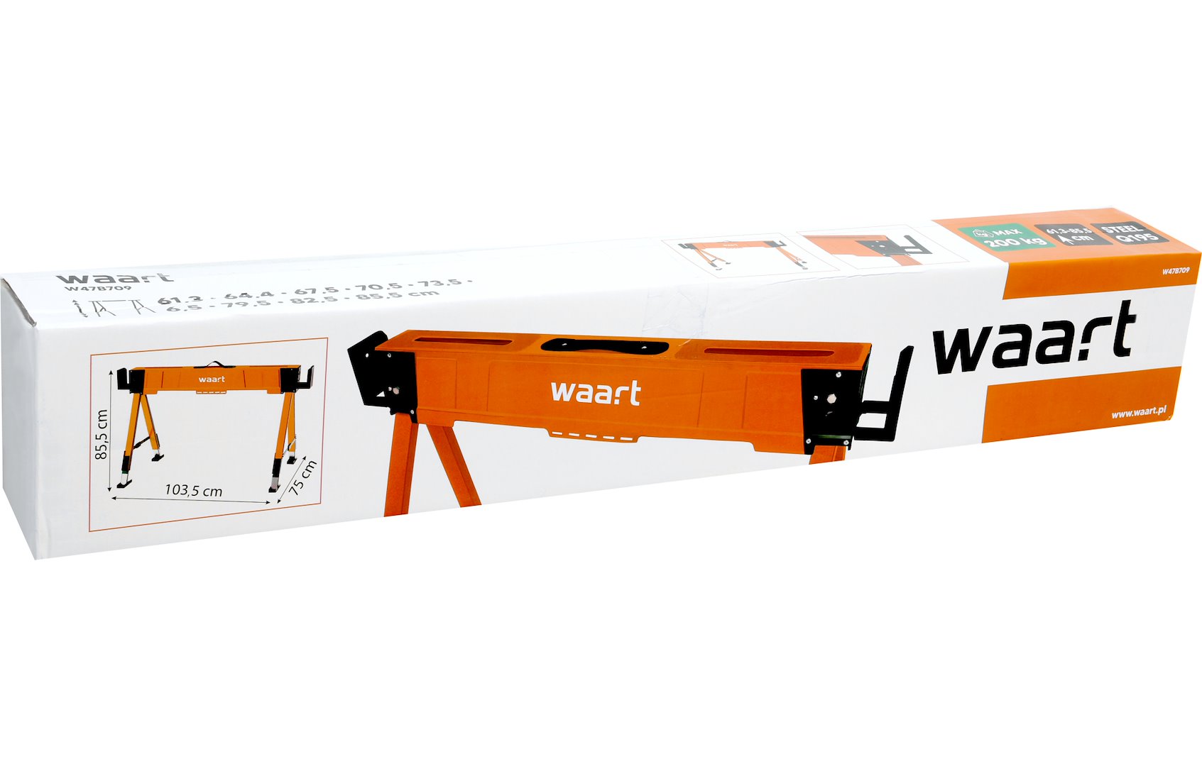 Kambalec per skele WAART 61-85cm