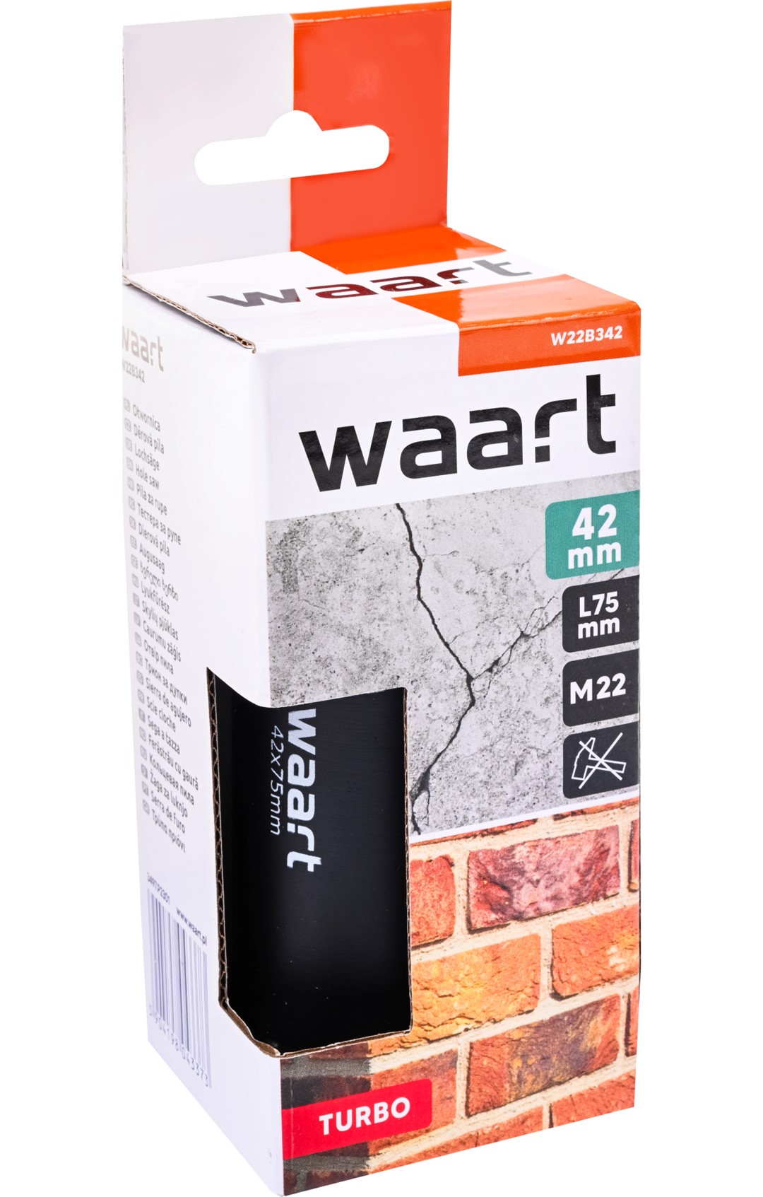 Punto Gote betoni Turbo WAART 42mm M22