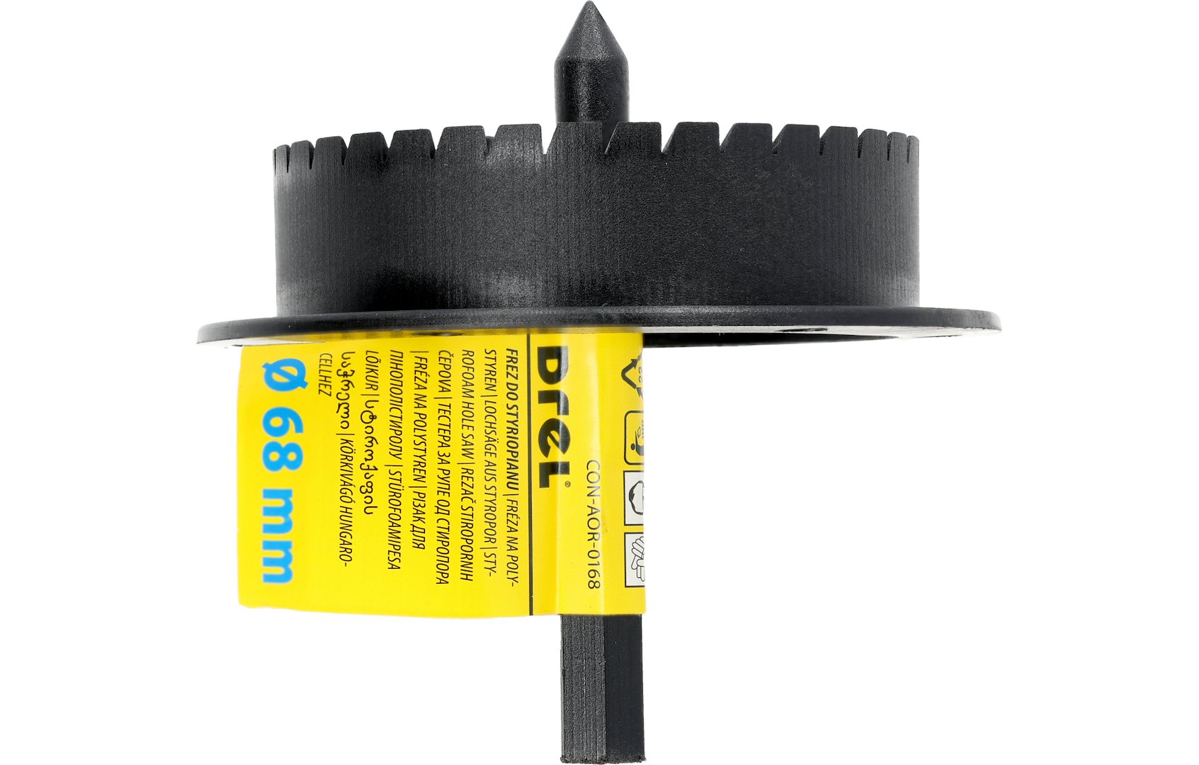 Punto freze plastike per upat e polisterolit Drel 68mm