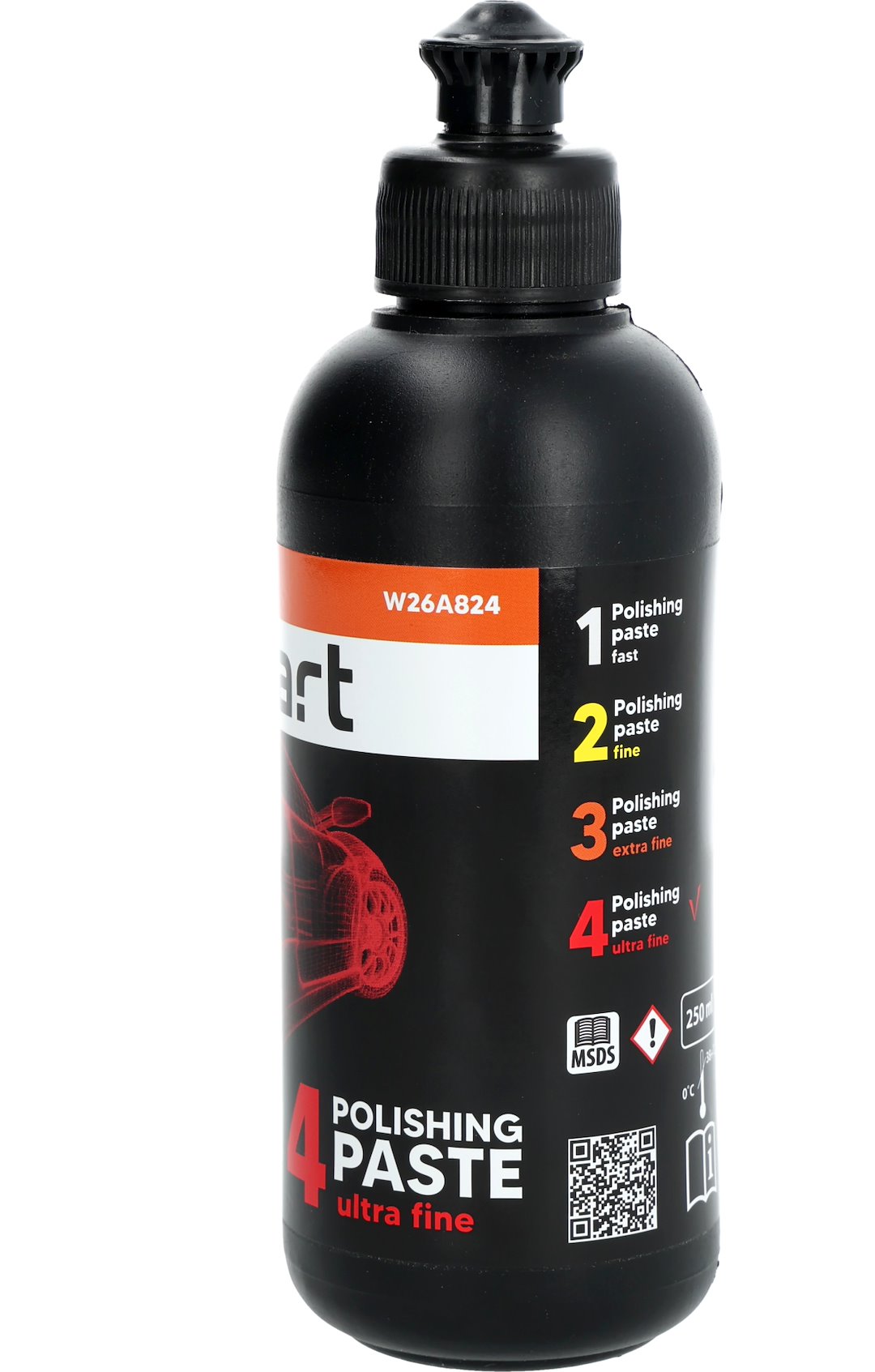 Paste lucidimi WAART Nr.4 Ultra Fine 250ml