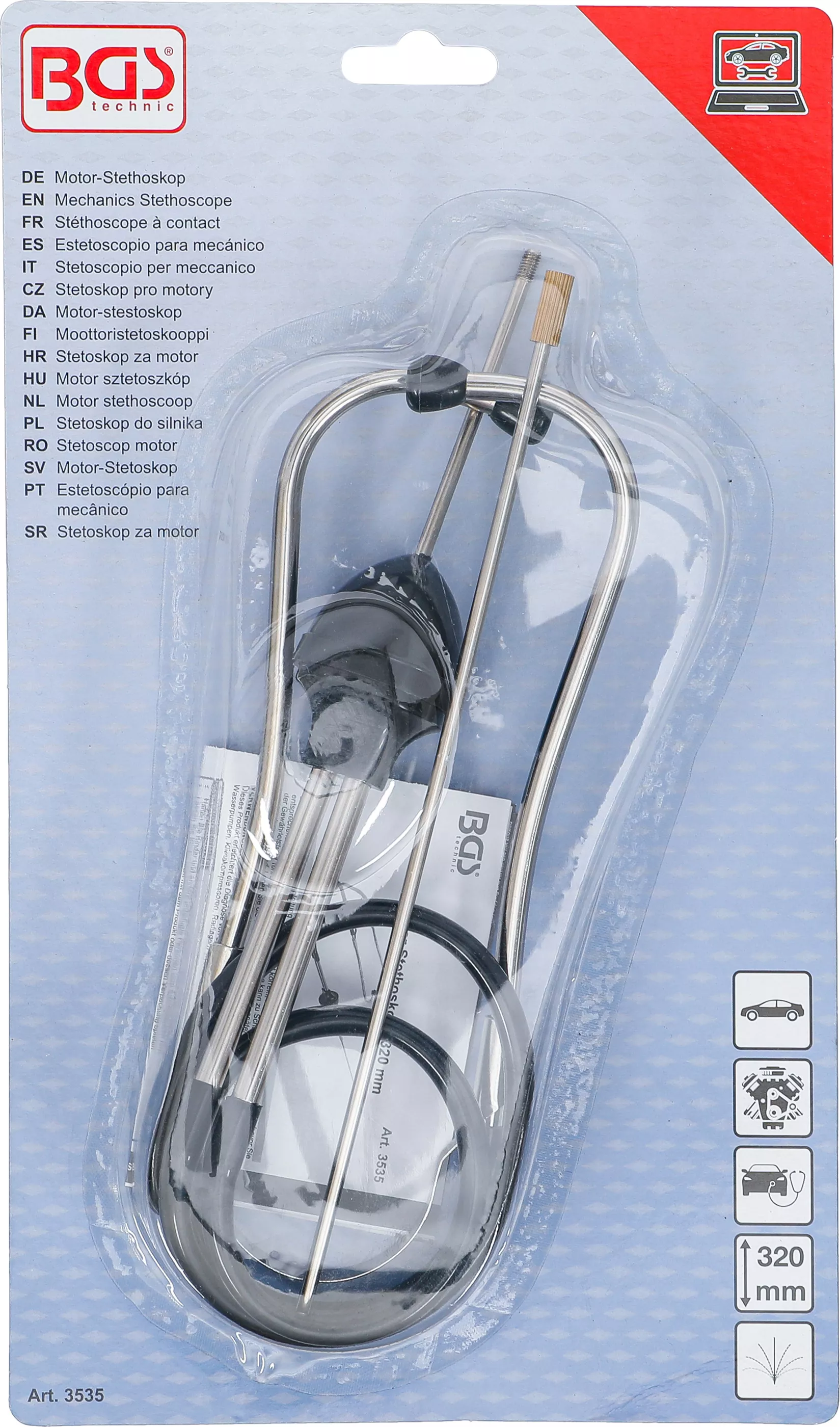 Stetoskop mekanik BGS