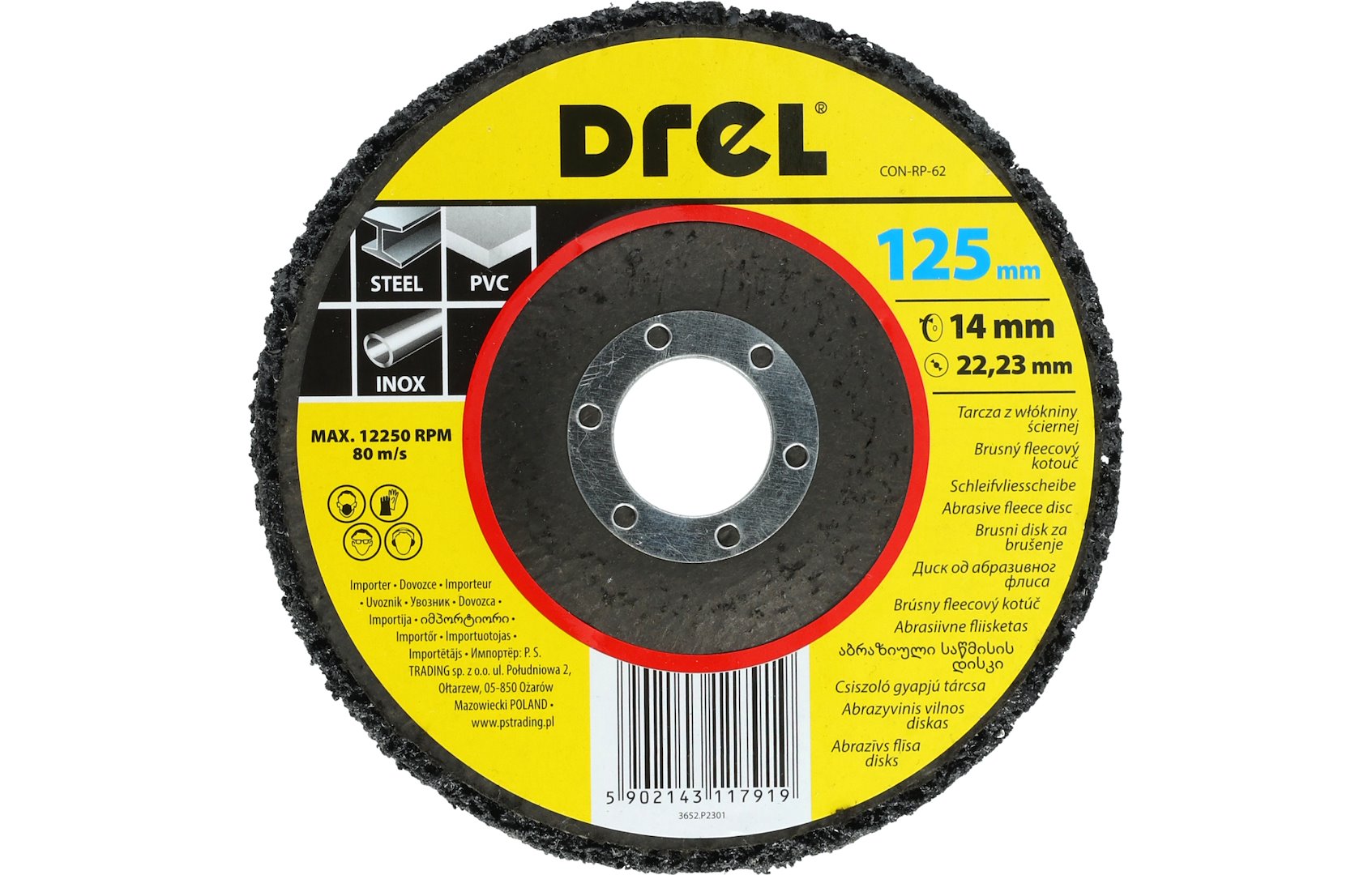 Disk abraziv tekstili Drel 125mm