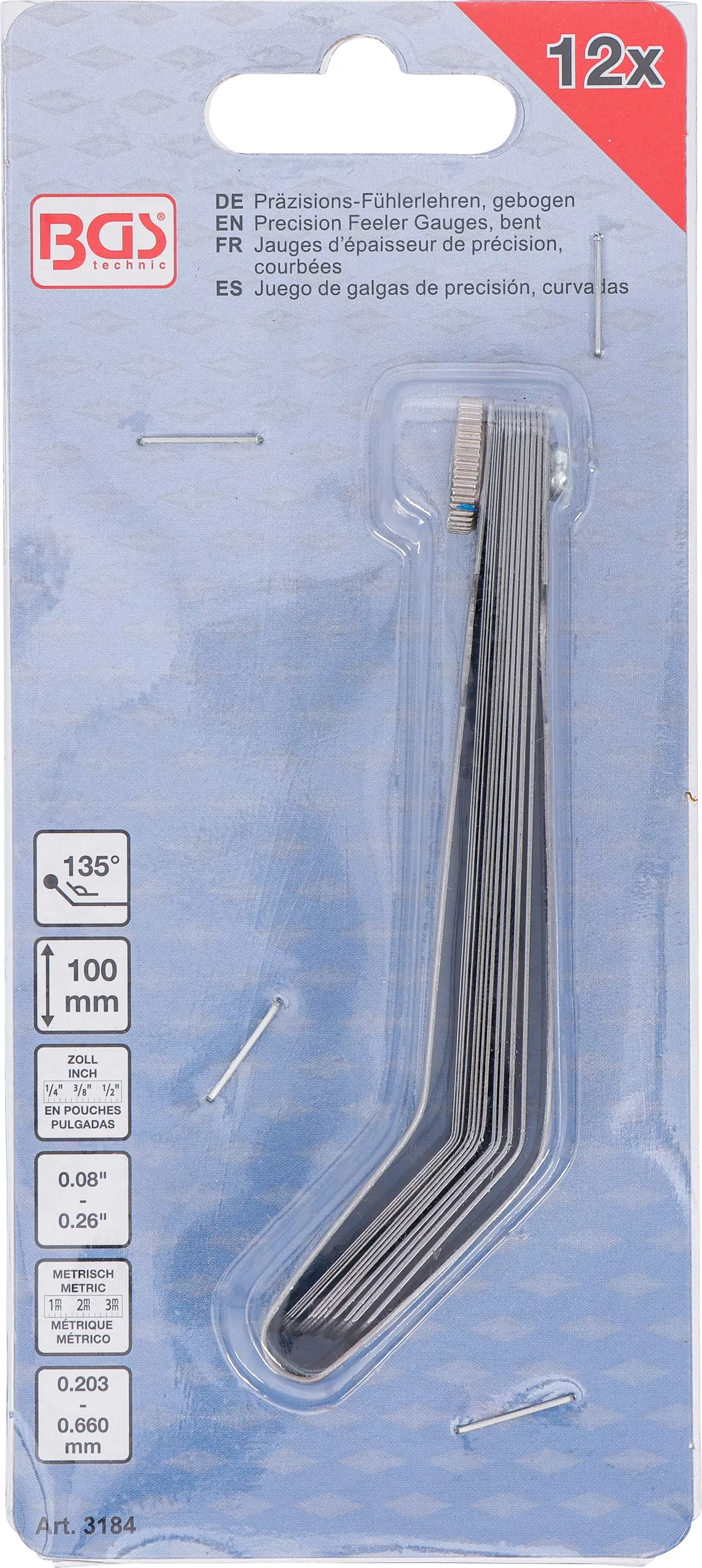 Specimeter BGS 12 tehe te kthyer