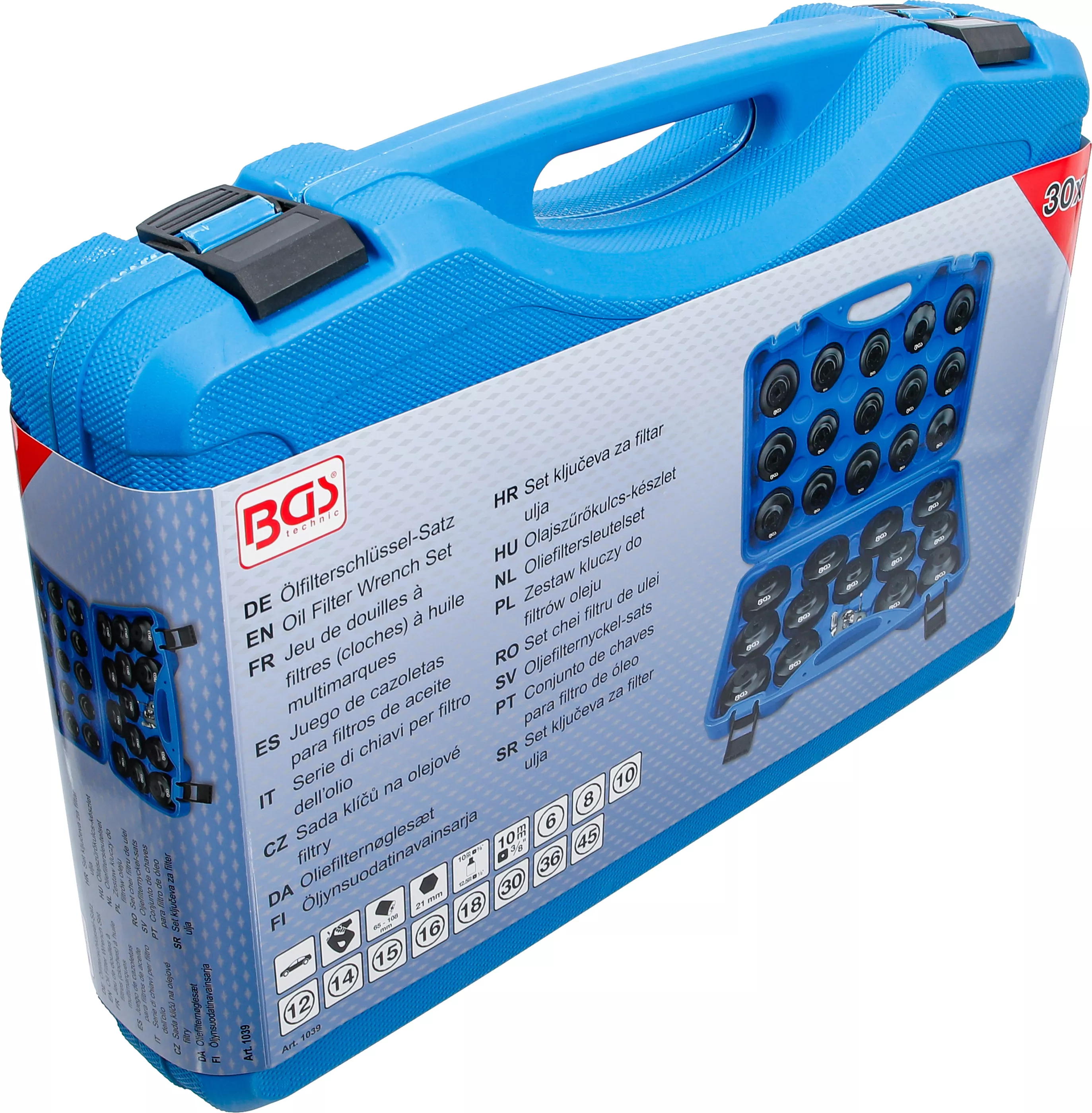 Set Celesa per filtra vaji BGS 30 cope