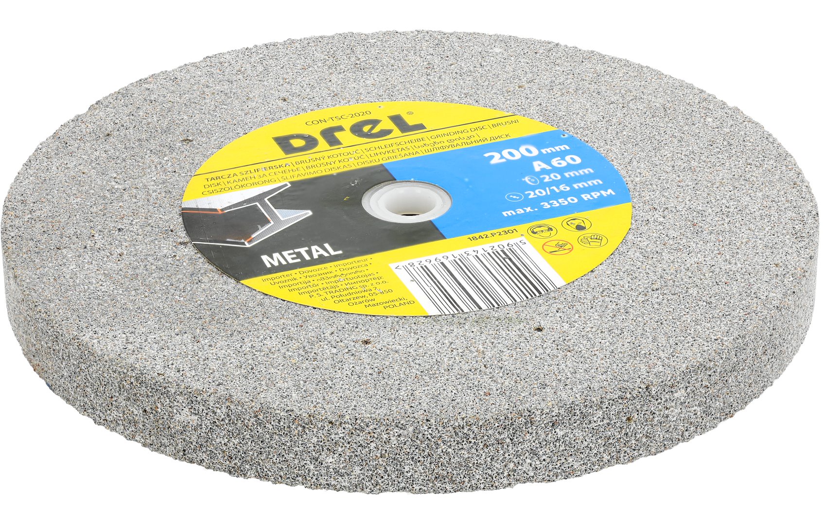 Gur zmeril Drel 200x20x20 P60