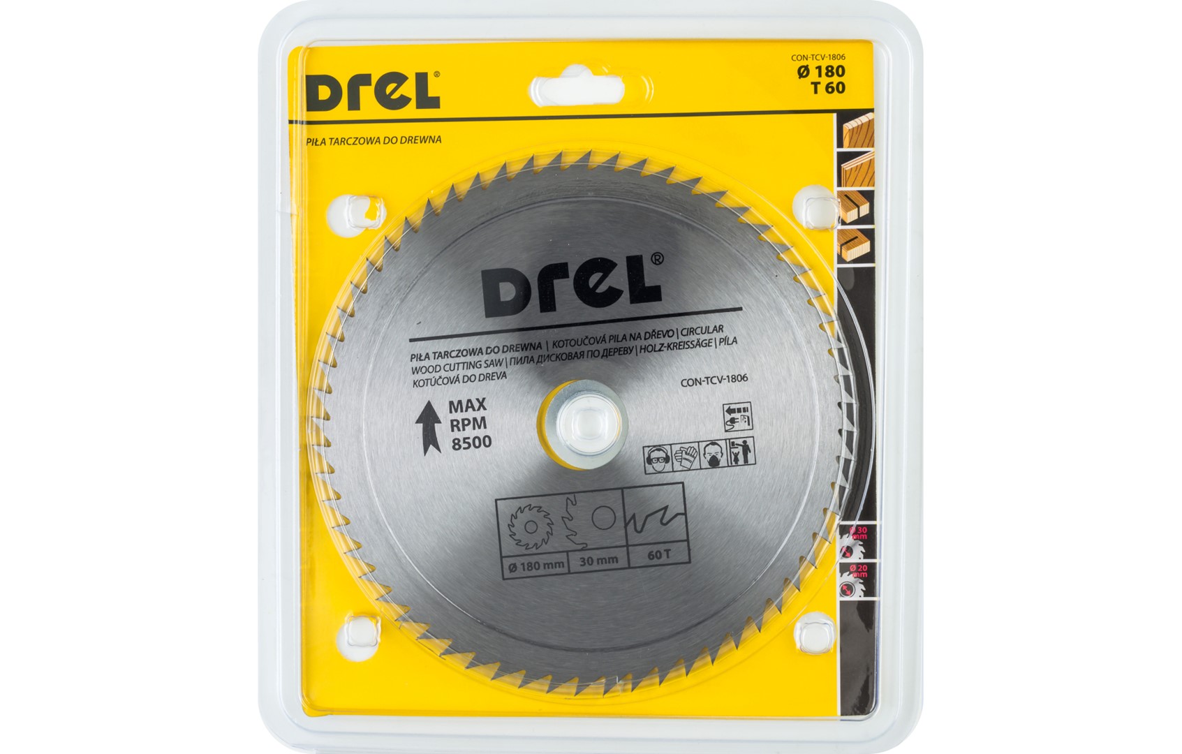 Disk Sharre Drel Dru 180x30 60Dh