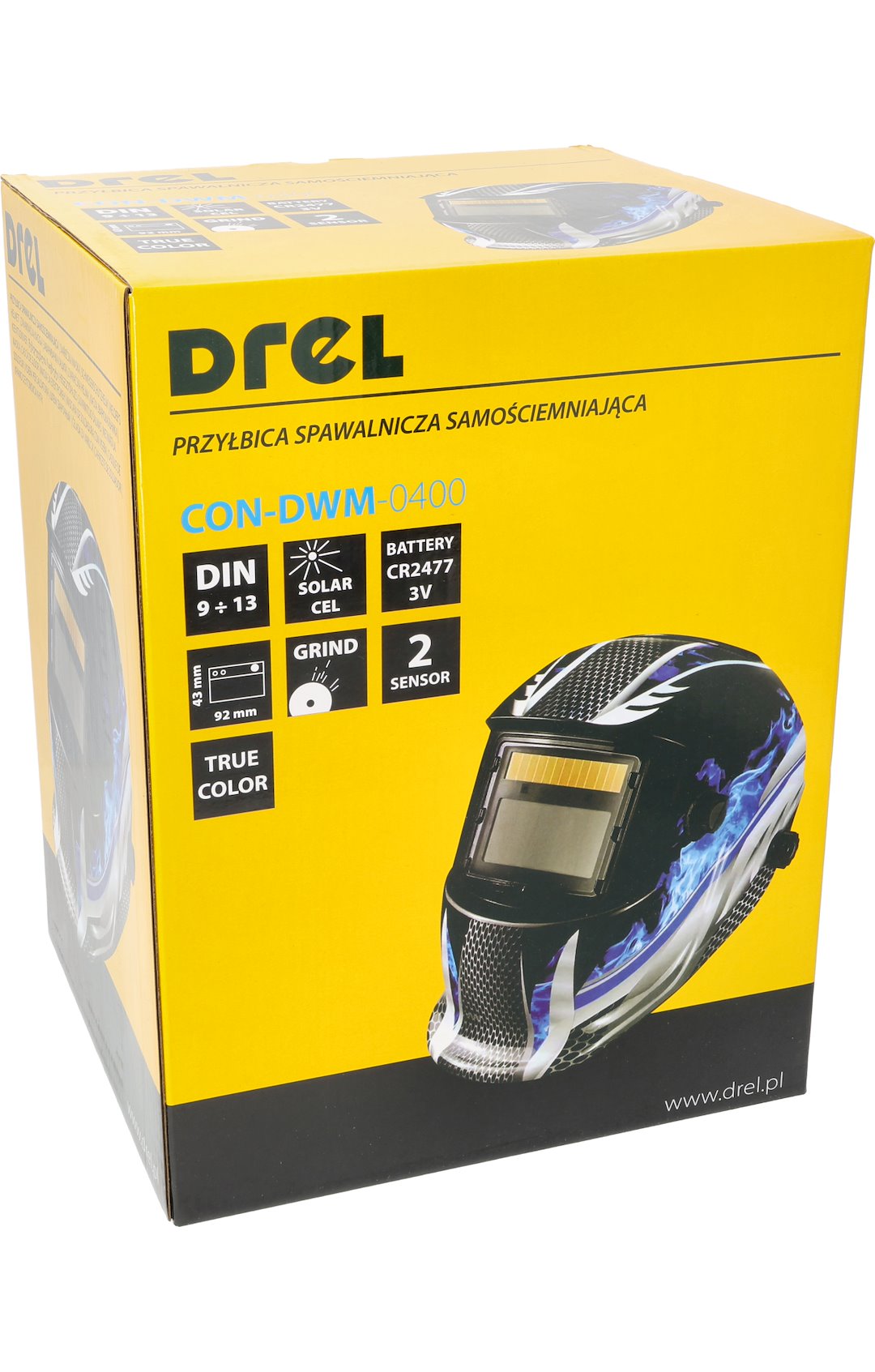 Maske saldimi Drel Grafik DIN 9-13