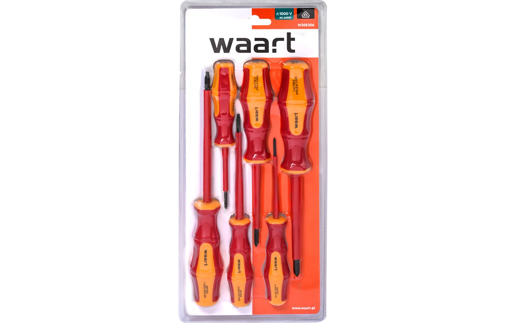 Set kacavida Elektrike VDE WAART 6 cope