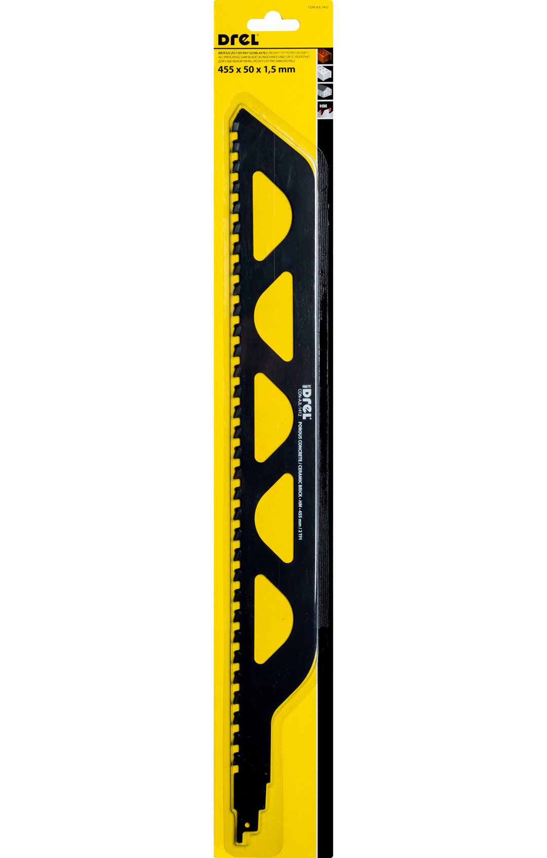 Lame sharre Horizontale per tulle Drel 455cm